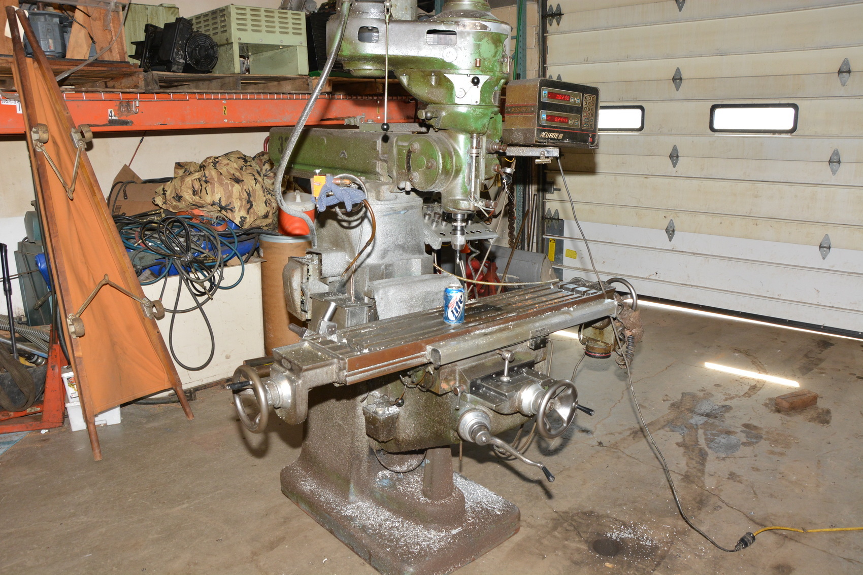Wells Index 747 VERTICAL MILLING MACHINE with ACUrite III DRO nobo