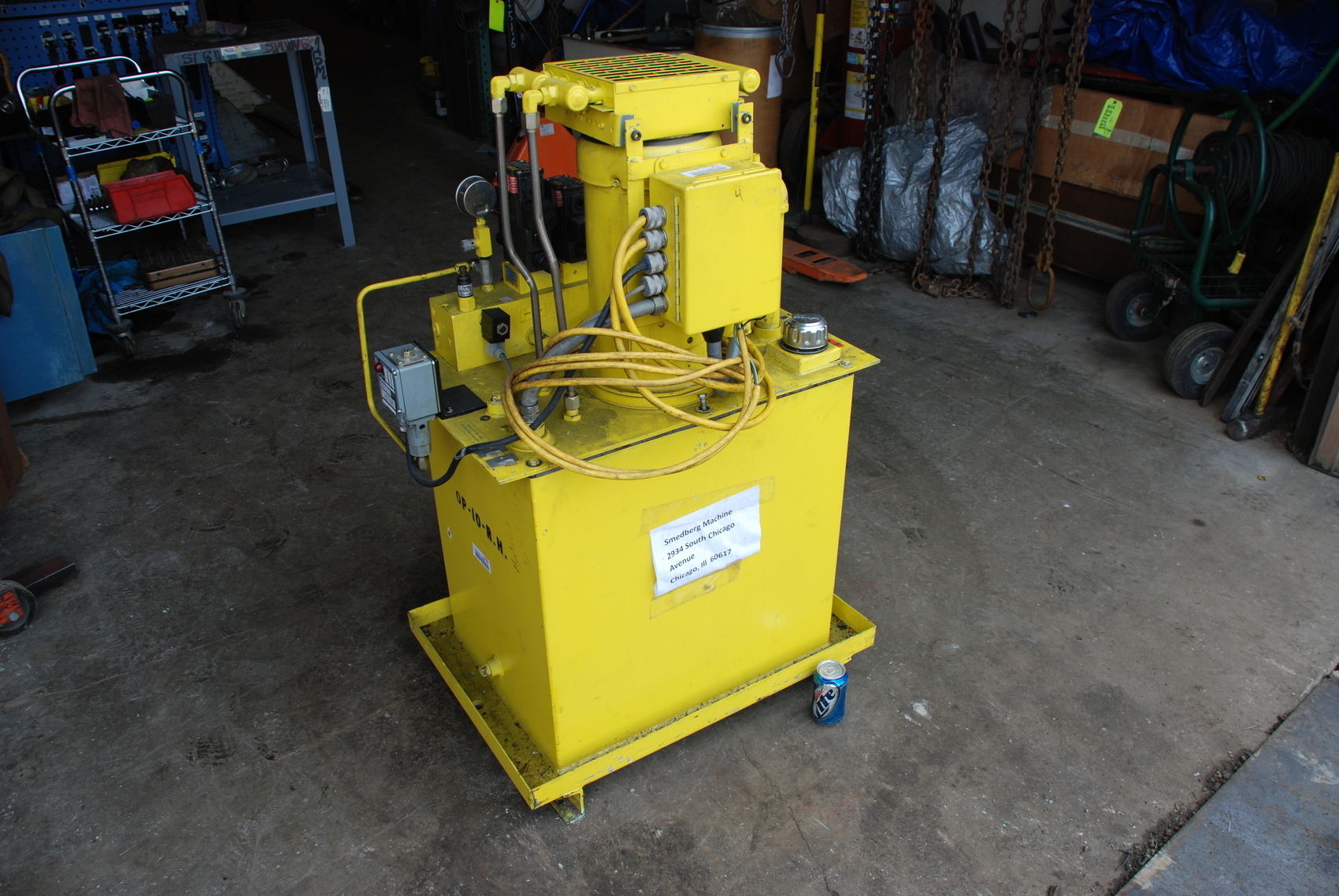MICHIGAN FLUID POWER UNIT,MFPU11692 5hp HYDRAULIC POWER UNIT