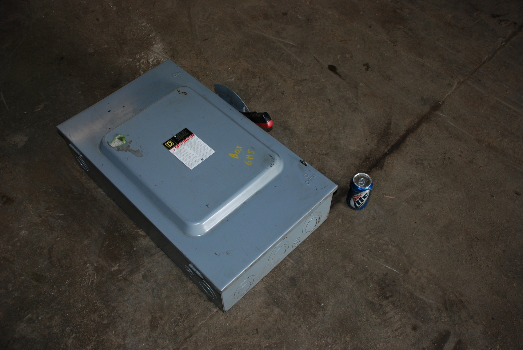 Square D HU364 Heavy Duty Safety Switch Interruptor 200A 600VAC 600VDC