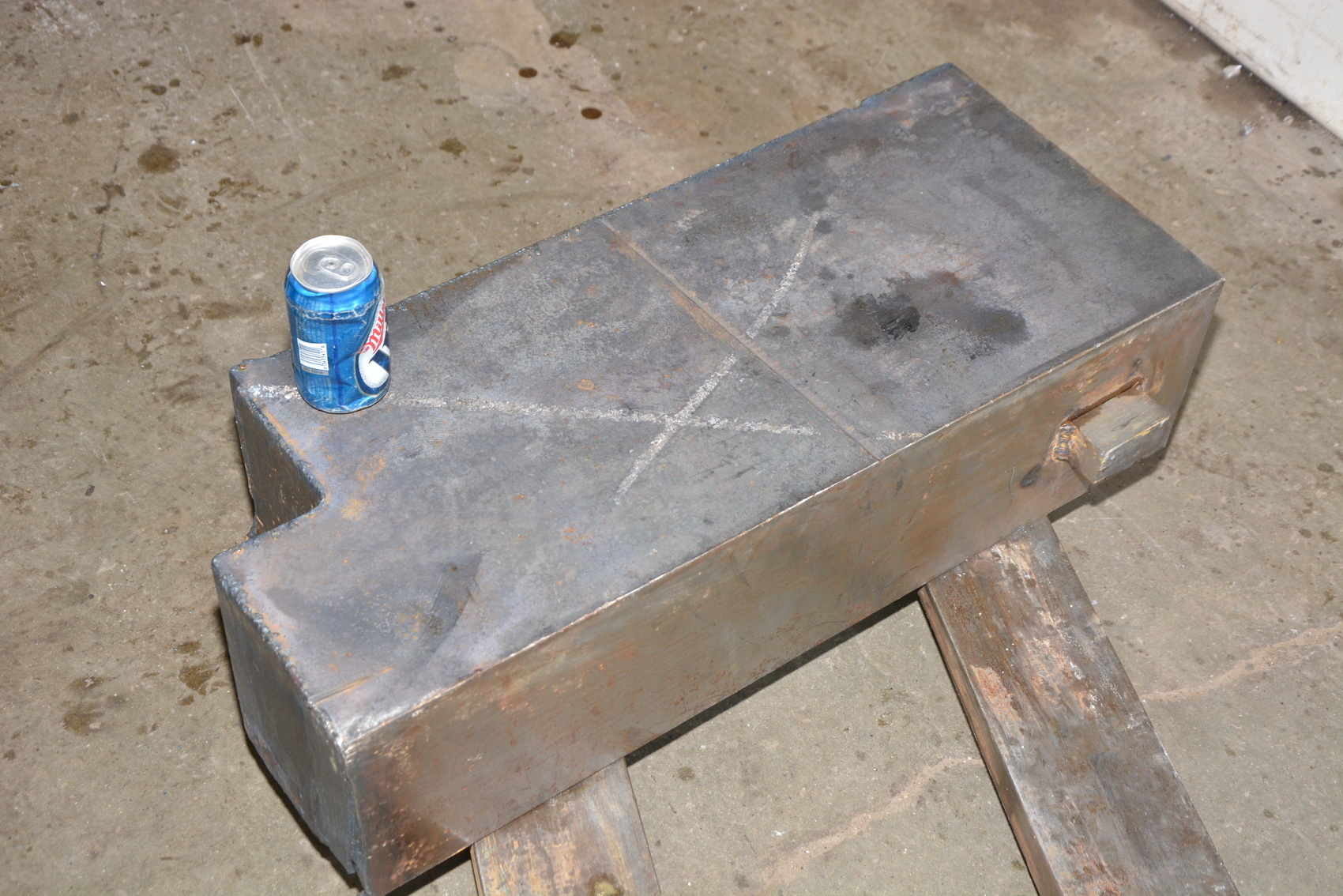 Steel plate Blacksmith Anvil 30x12.5x7.5";770lb