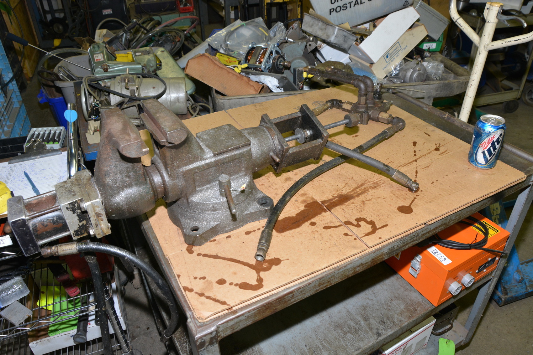 Wilton 1750 Machinist Vise 5 wide 6 max opening HYDRAULIC OPERATION