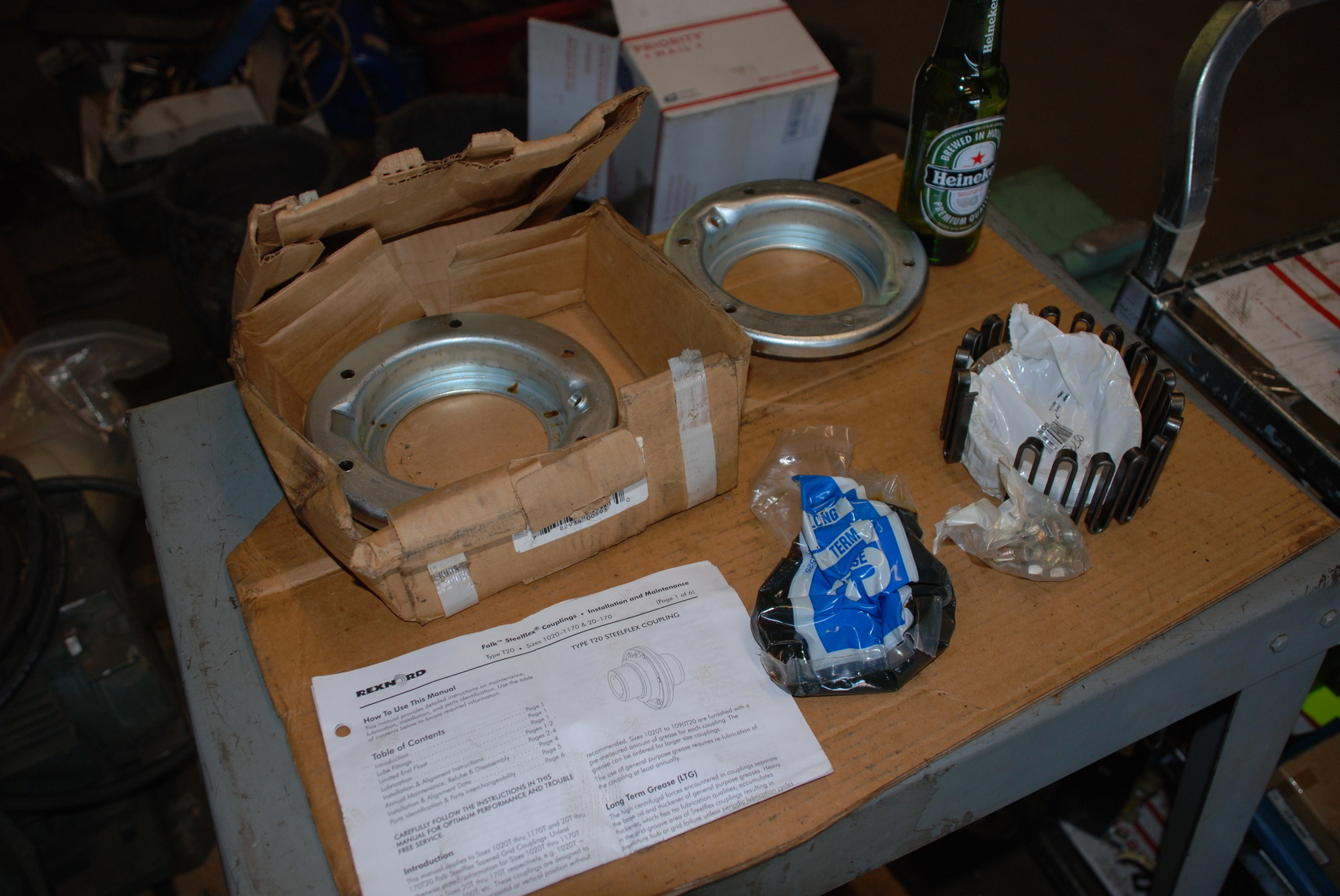 Rexnord Falk Steelflex Couplings Type T20;1070T20 Covergrid assy