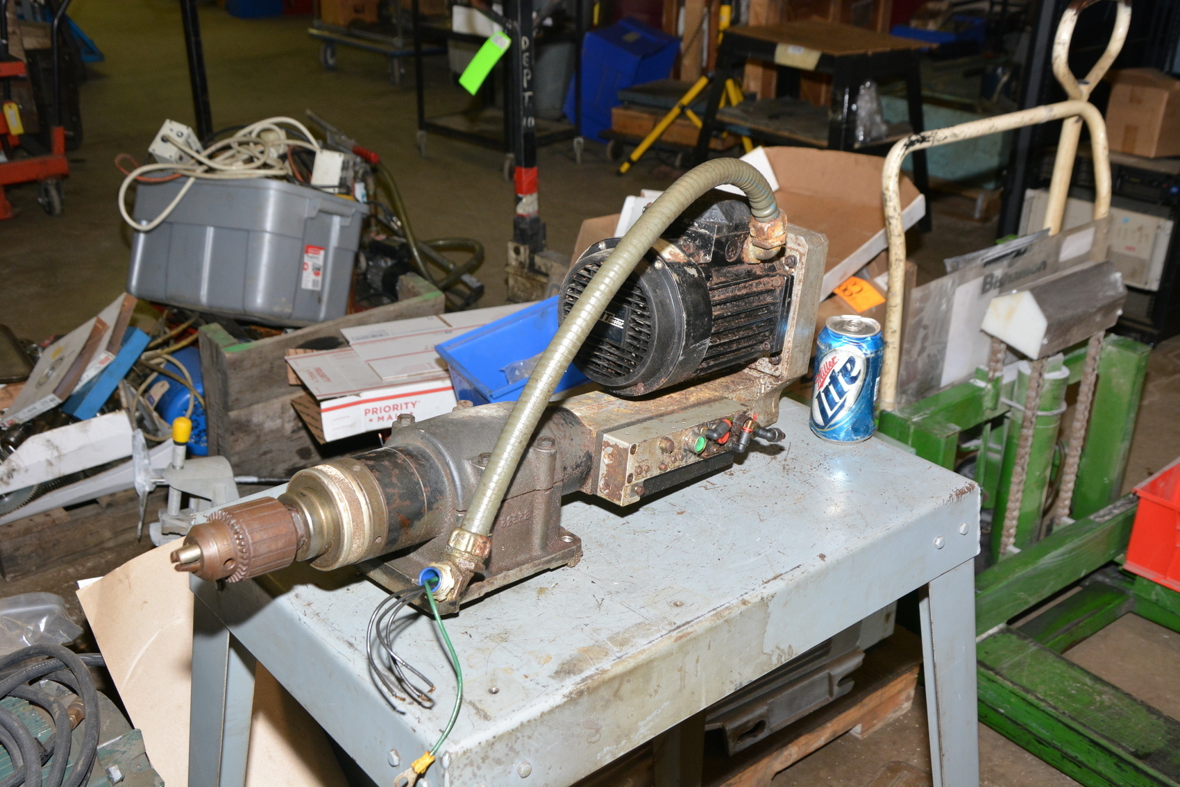 Desoutter Electric Drive Pneumatic Feed Drill Head AFDE62