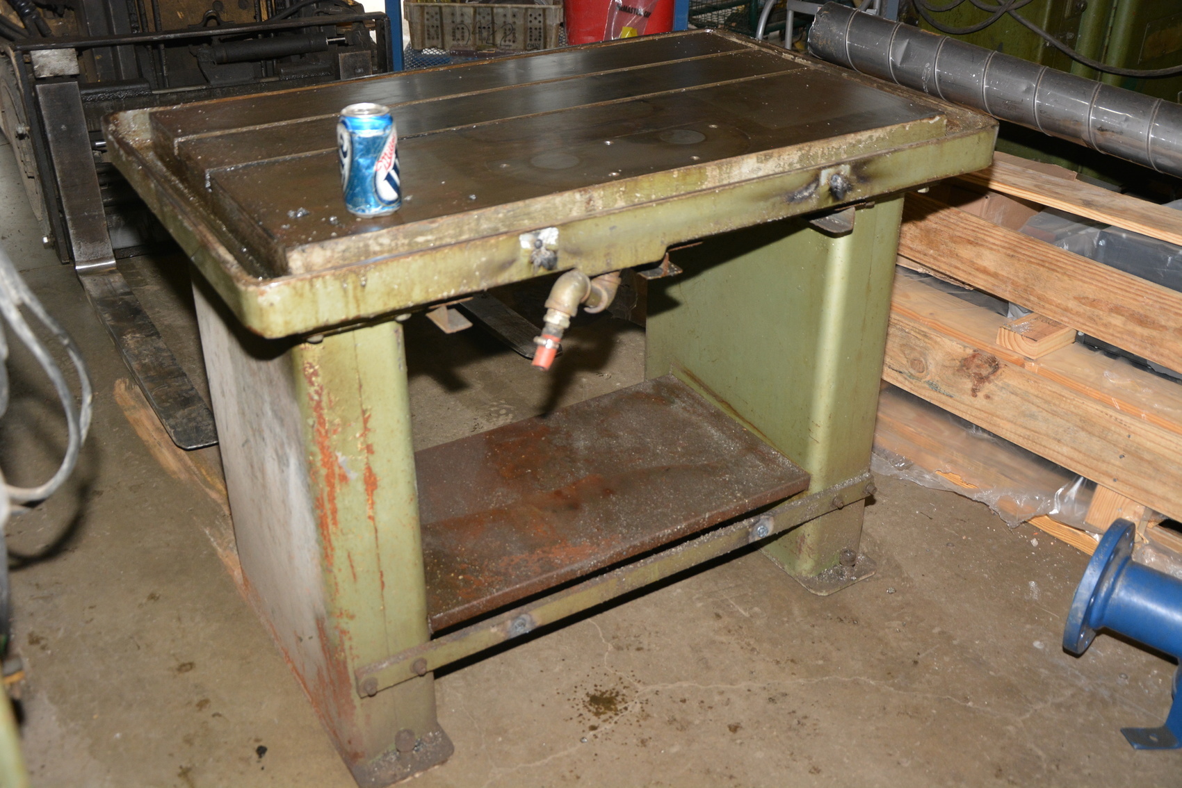 Heavy Duty machinery Base/T-slotted welding layout table;46x30x35"