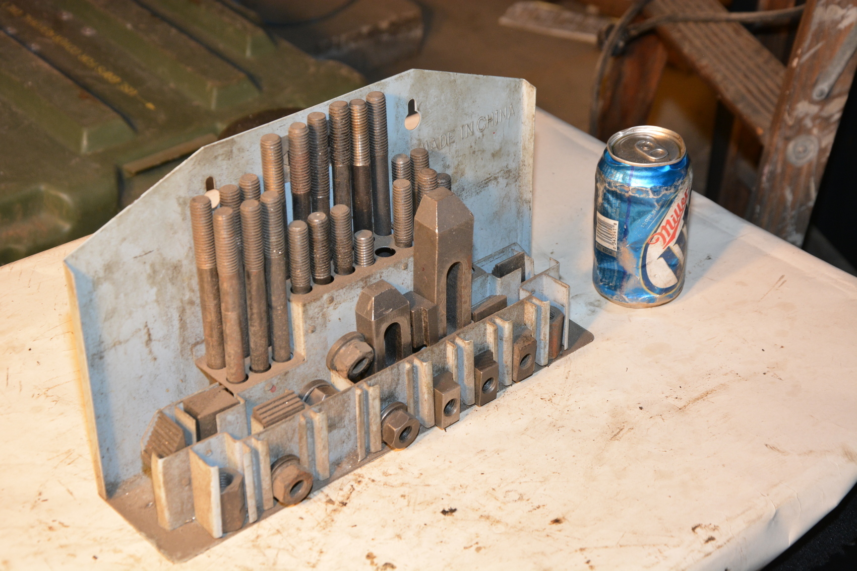 Phase ii 2 Clamping kit for t-slotted table;44pcs for bridgeport mill