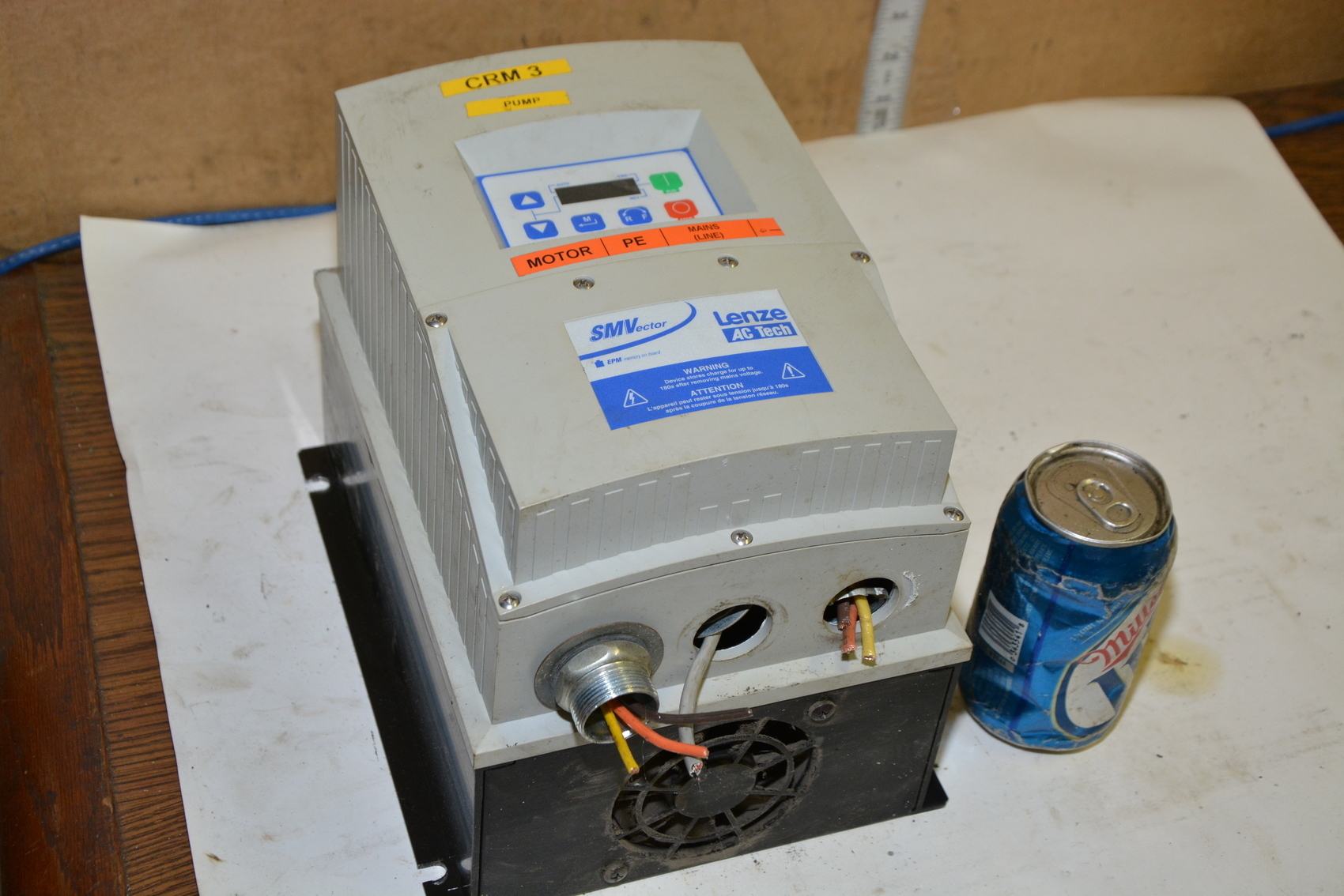 AC Tech Lenze ESV752N04TXD Inverter SMVector;7.5kW/10 HP
