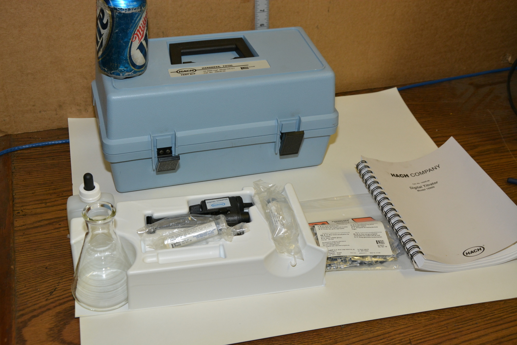 NEW Hardness(Total)Test Kit,Model HA-DT