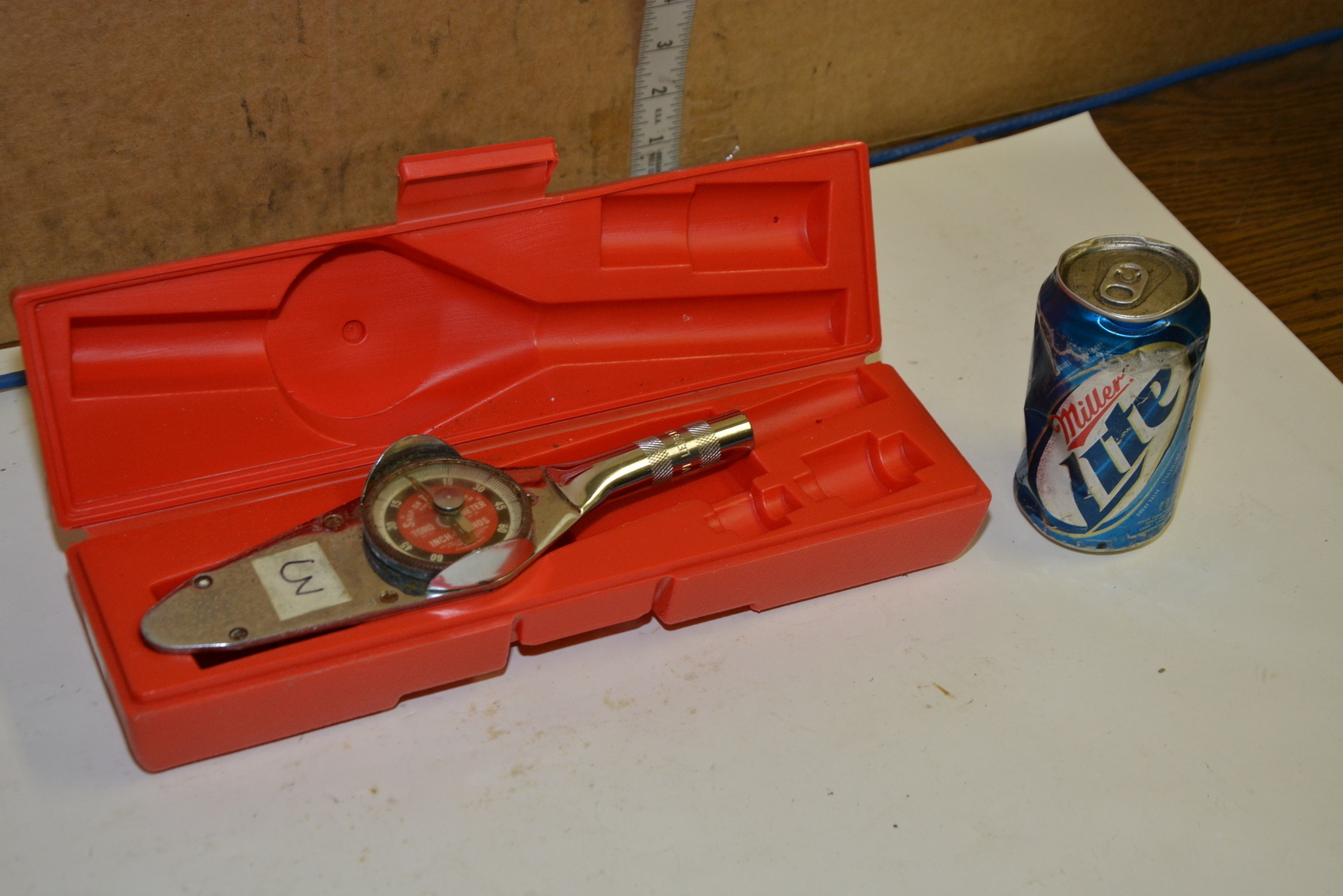 Snapon torquemeter 075 INCHPOUNDS;1/4";TE6FUA torqometer