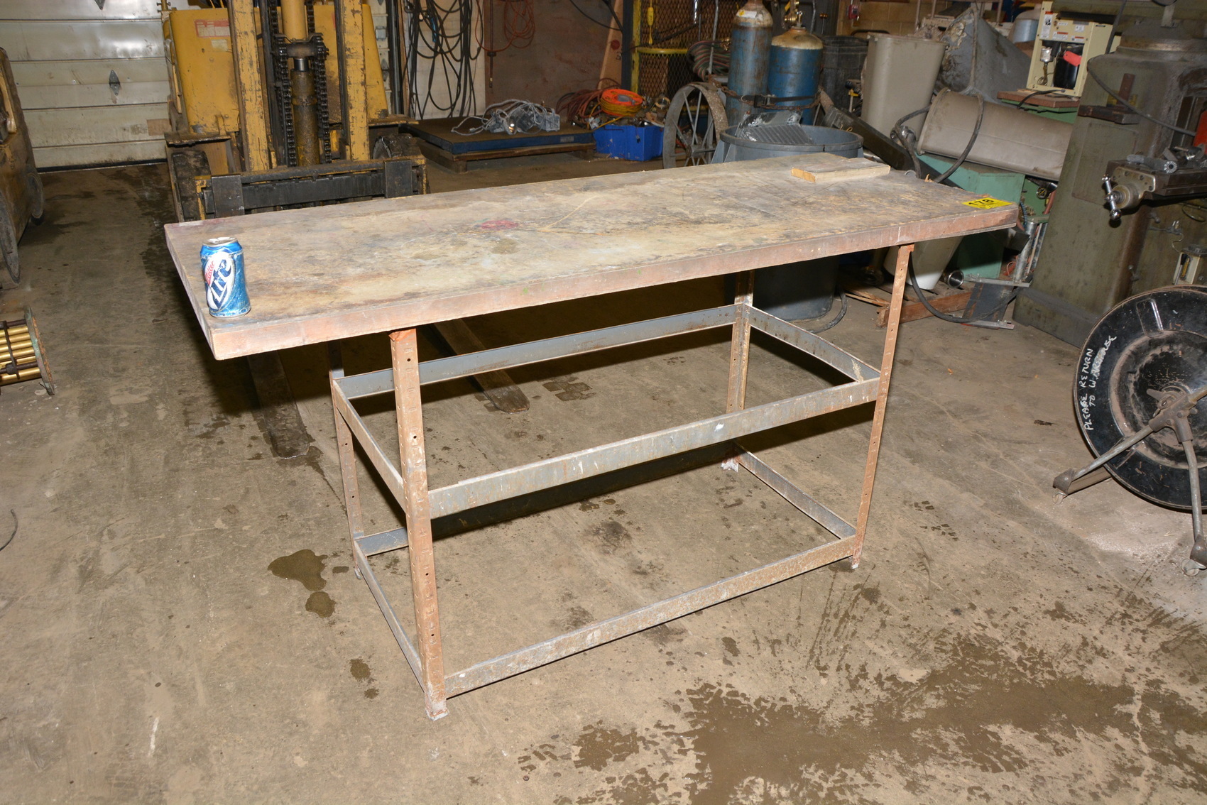 Heavy duty industrial work bench workbench table;72 x 28 x 38"