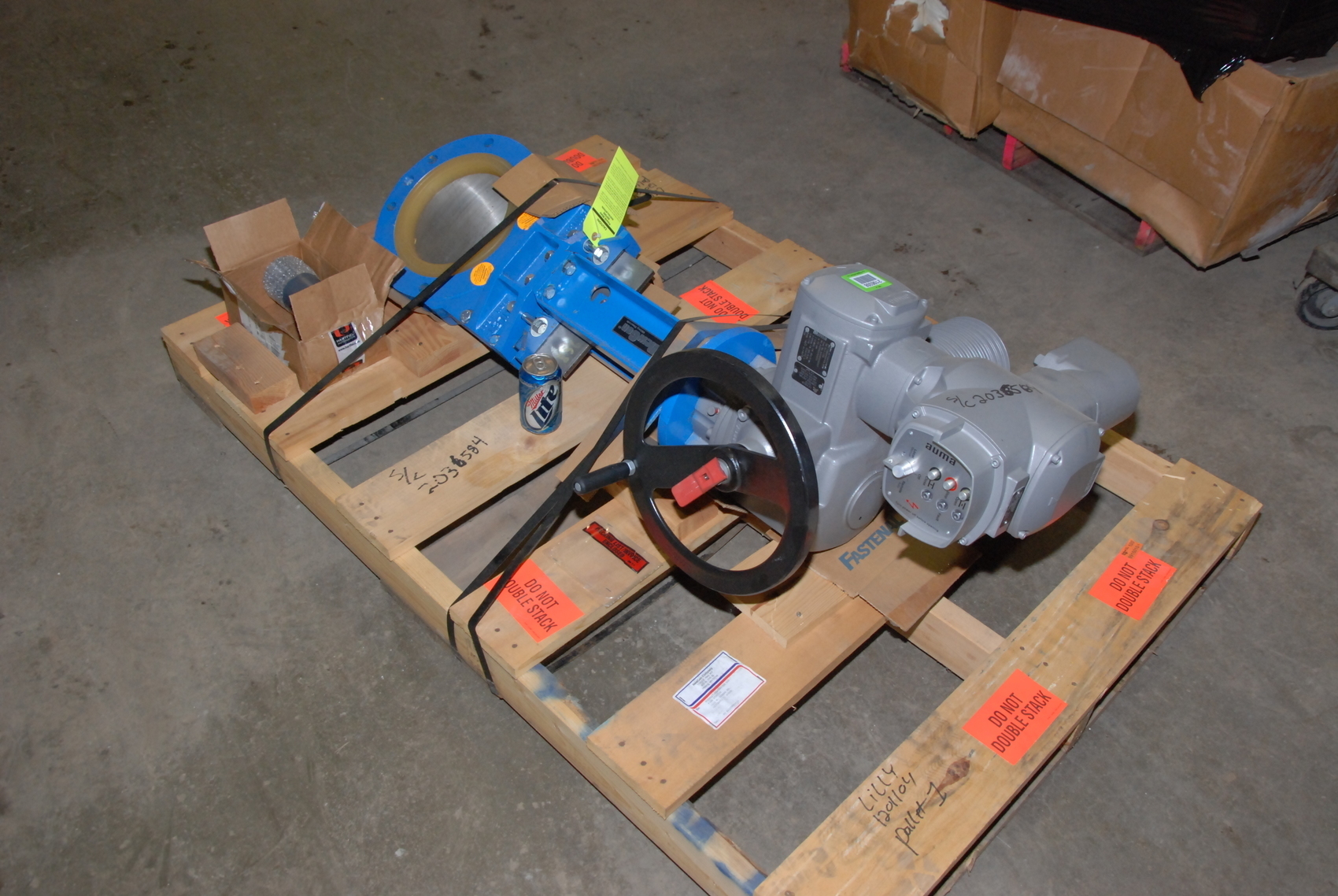 NEW NewCon Valve gate 8\",Auma Matic SA14.1-75A Electric Actuator