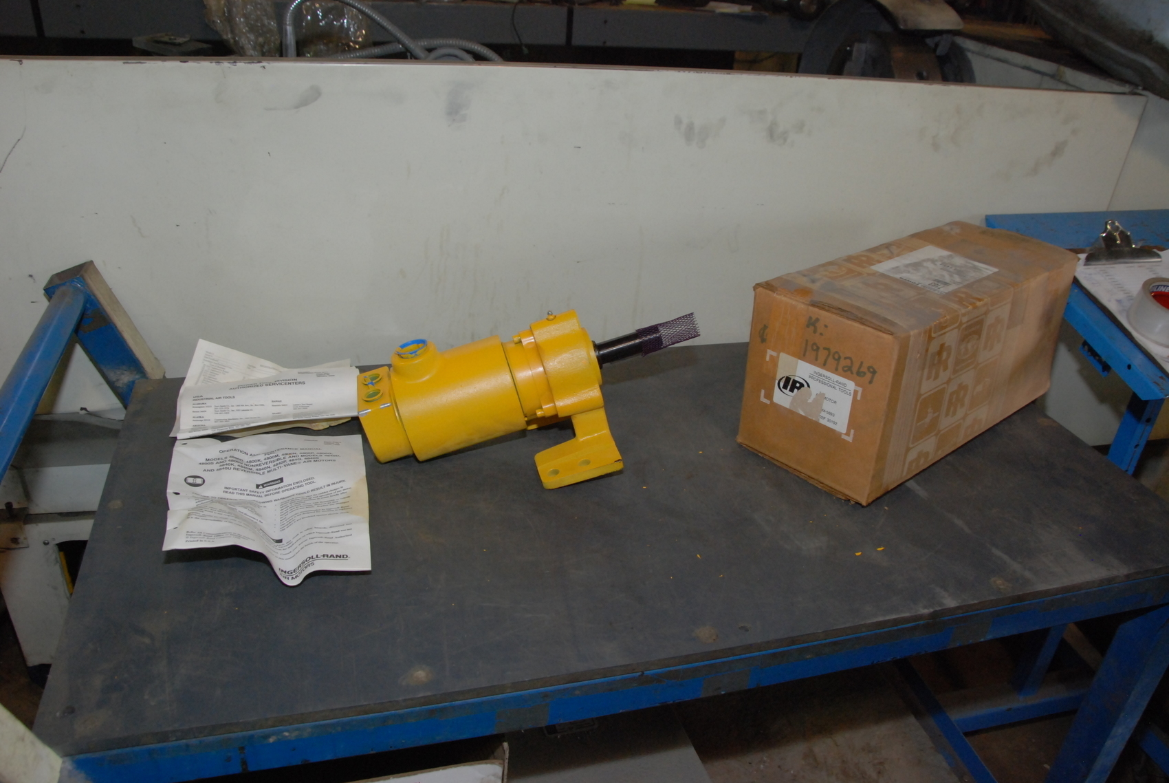 NEW Ingersoll Rand 4840N/VSM5693 Air Motor;