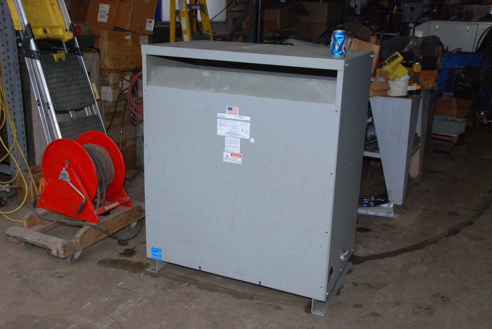 Federal Pacific 225KVA Transformer;T43T225E;480 to 240/120V;3PH