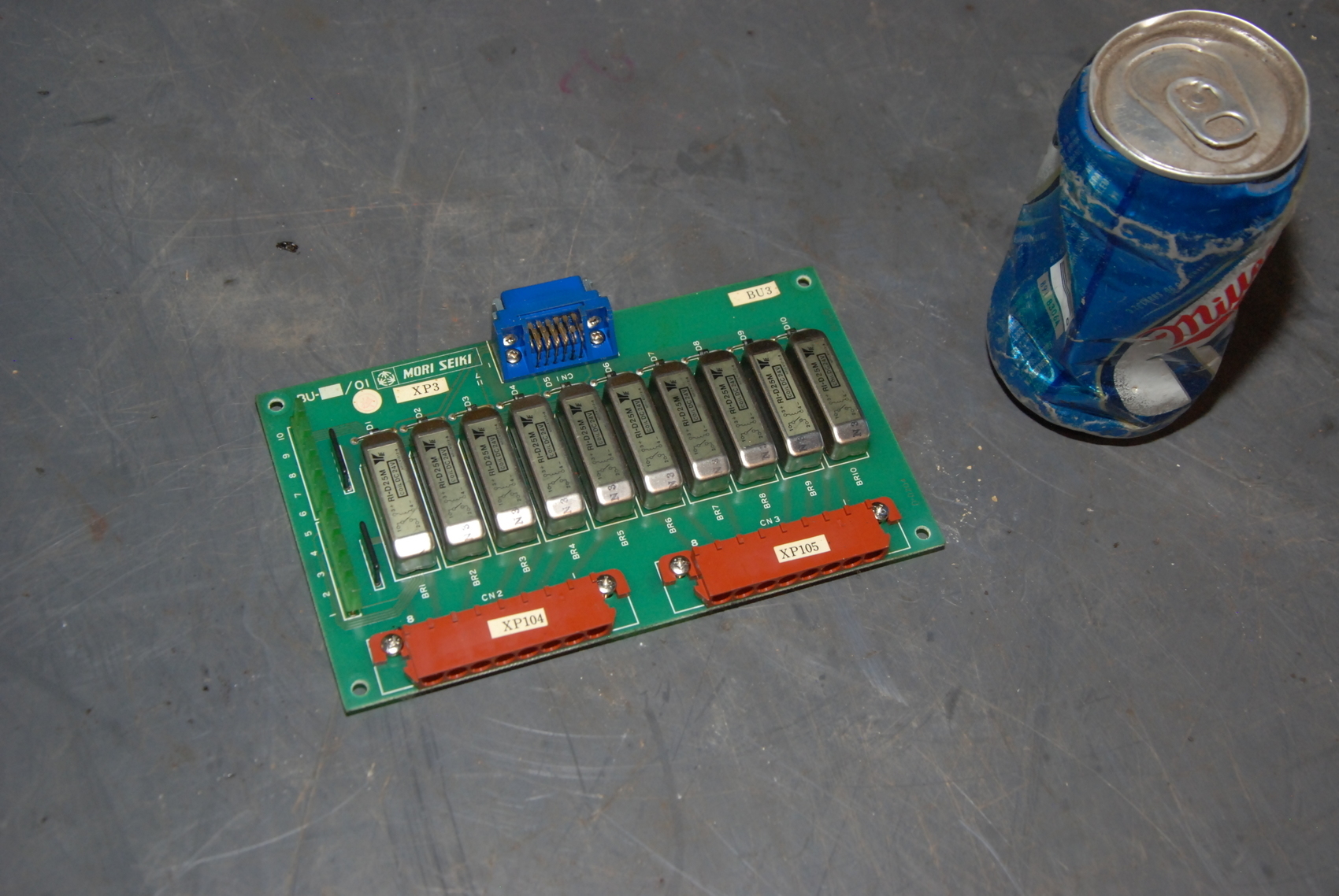 Mori Seiki BU-/01 Circuit Board;D-0204