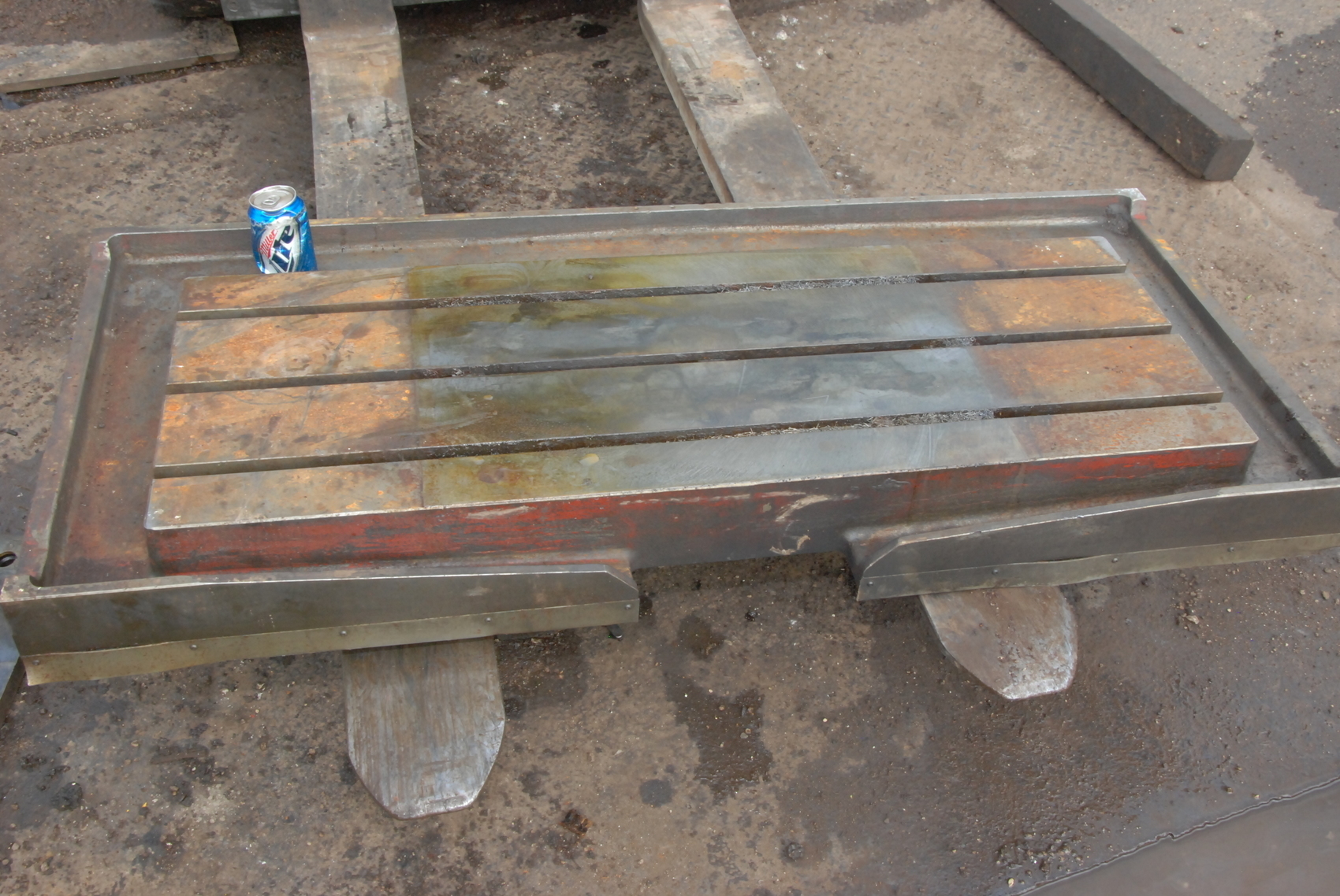 Big T-slot Slot Surface Plate table;45x15"t-slotted part precision