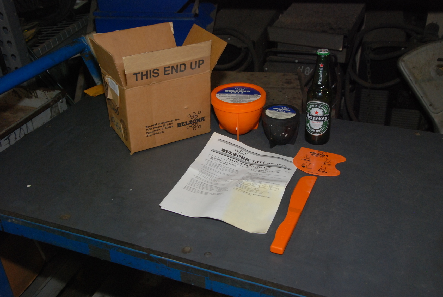 NEW Belzona 1311 Ceramic R-Metal Epoxy Composite