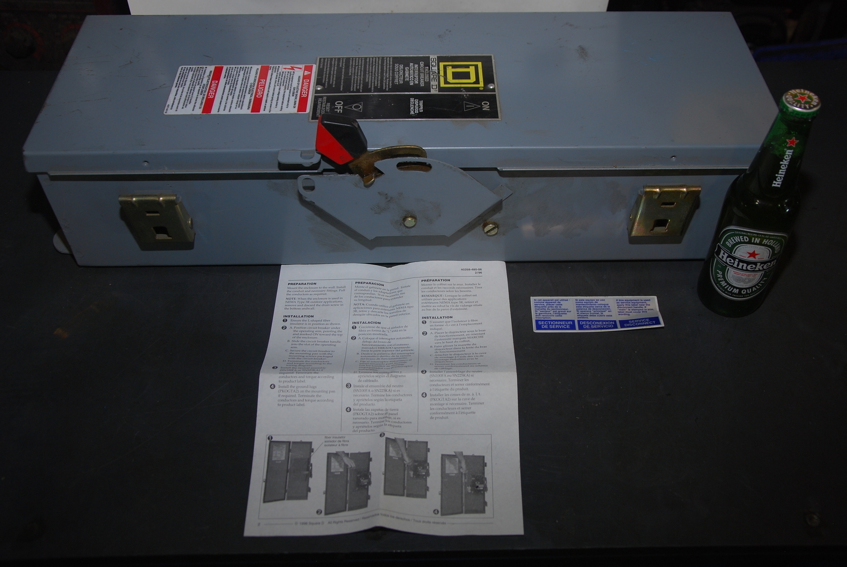 NEW Square D Circuit Breaker Enclosure;KA225AWK