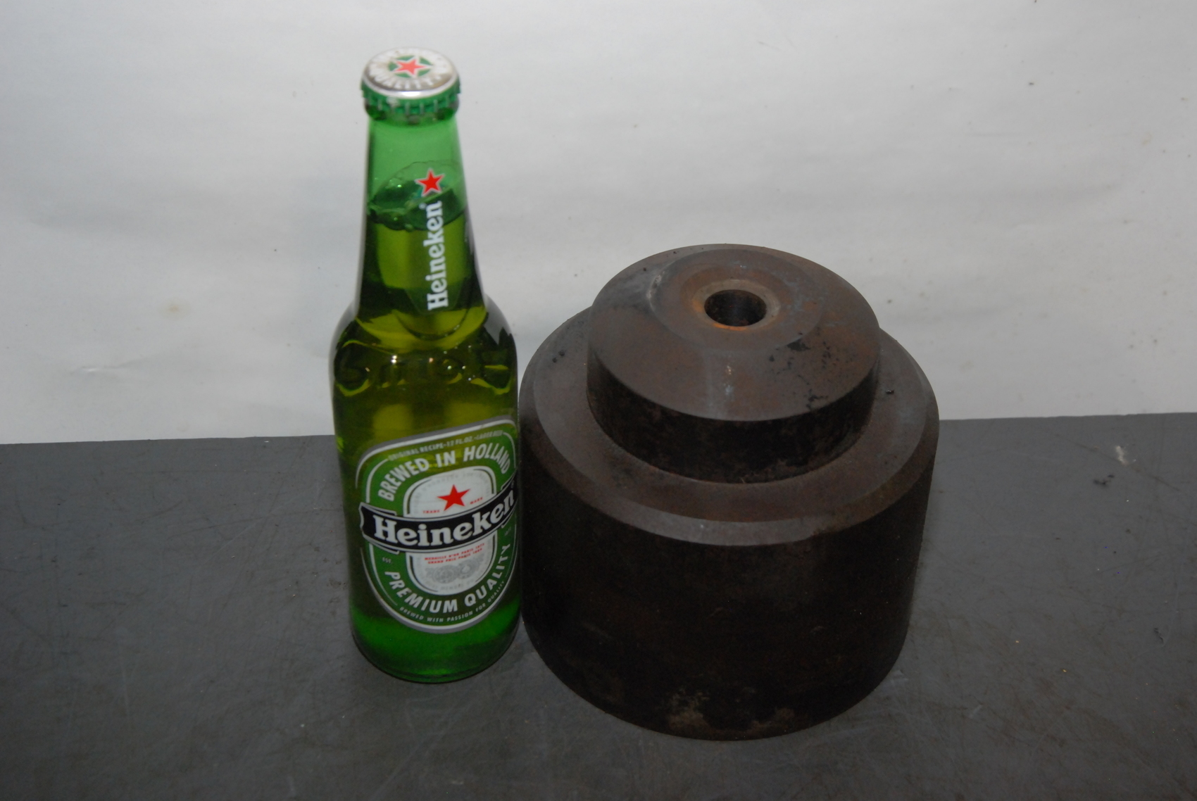 Round Steel Bar For Hydraulic Press Blacksmith Anvil;28lb Machine foot