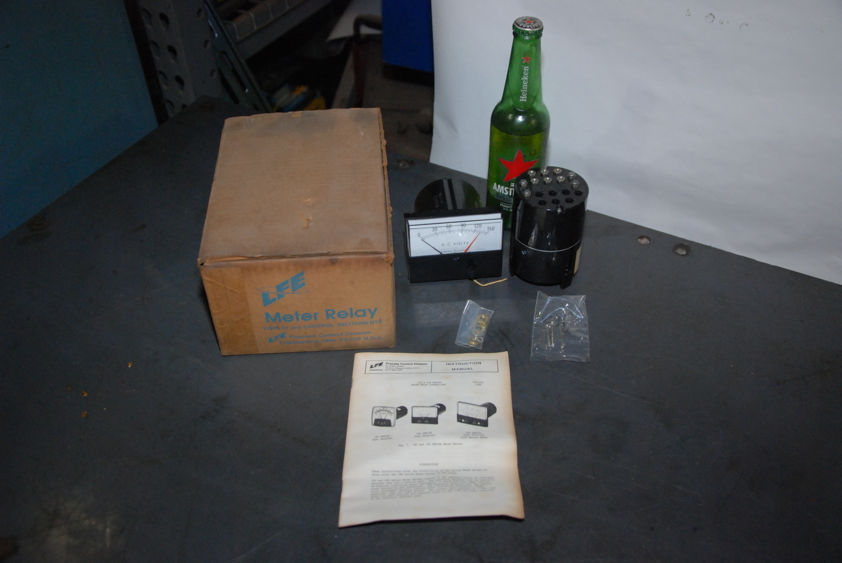 NEW General Electric Indicator Set-Point Unit 196 serie w/Control unit