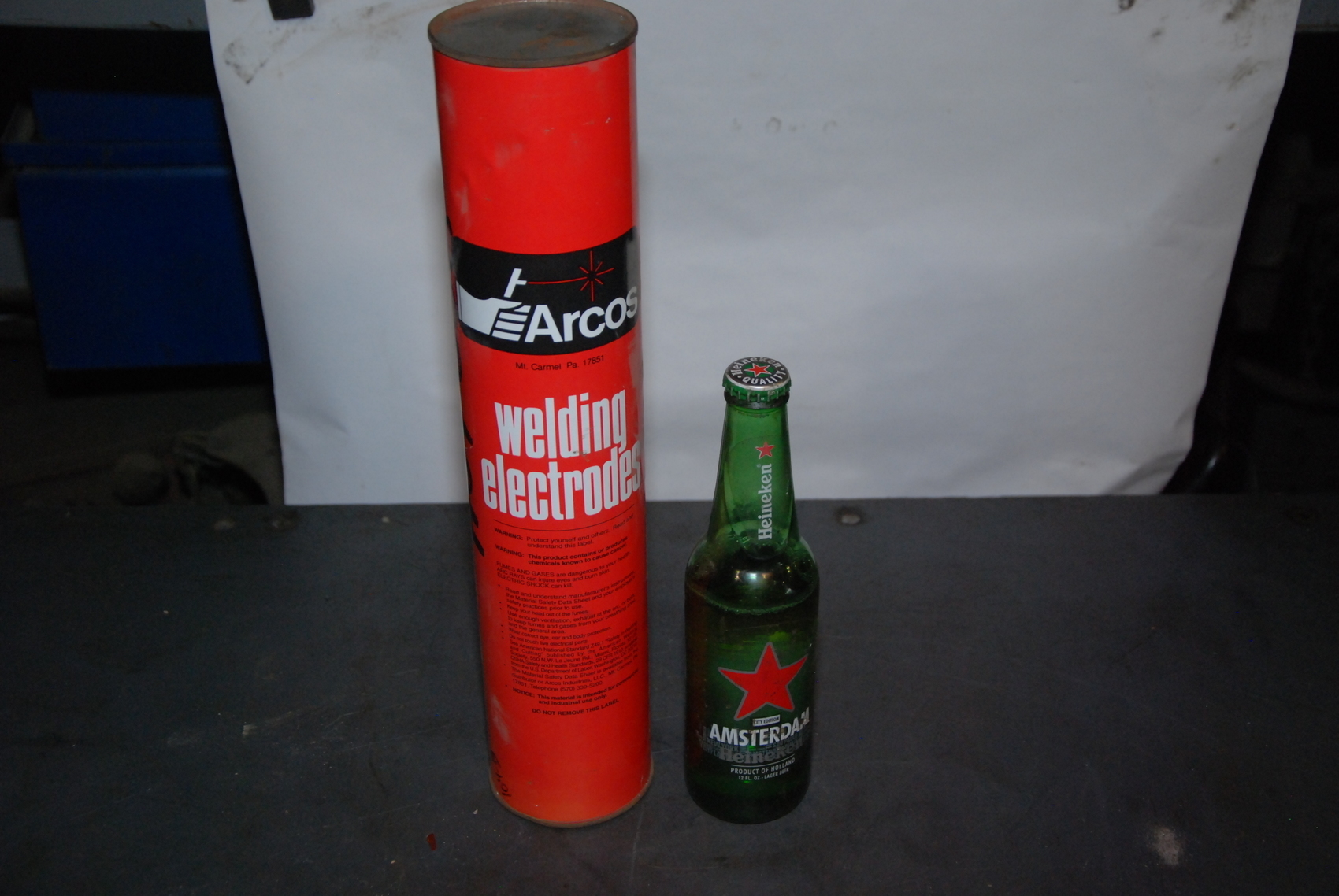 NEW ARCOS WELDING ELECTRODES MIL8N12H;ENICRFE3;1/8";10 LB