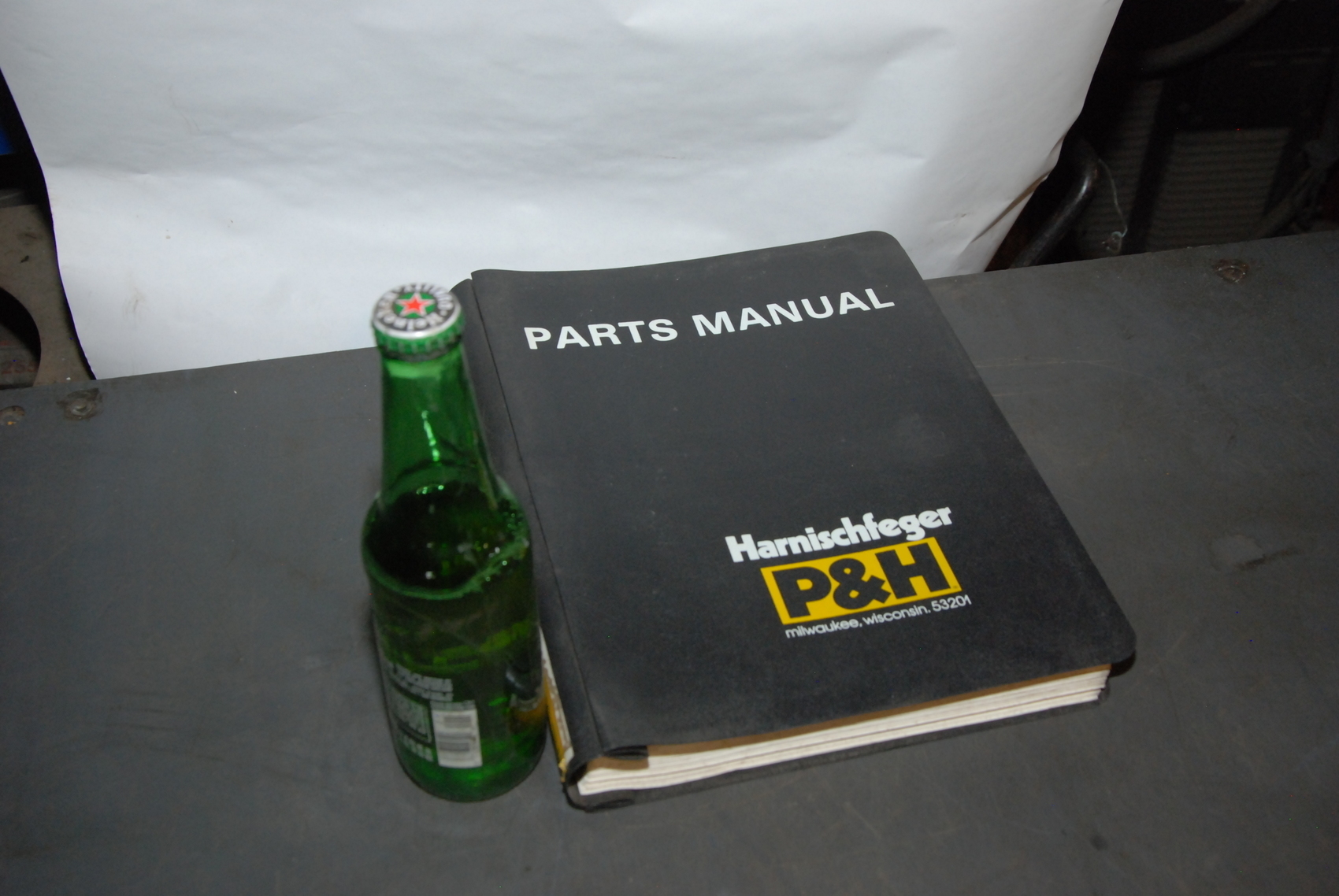 P and H R-150 Crane parts manual nopl