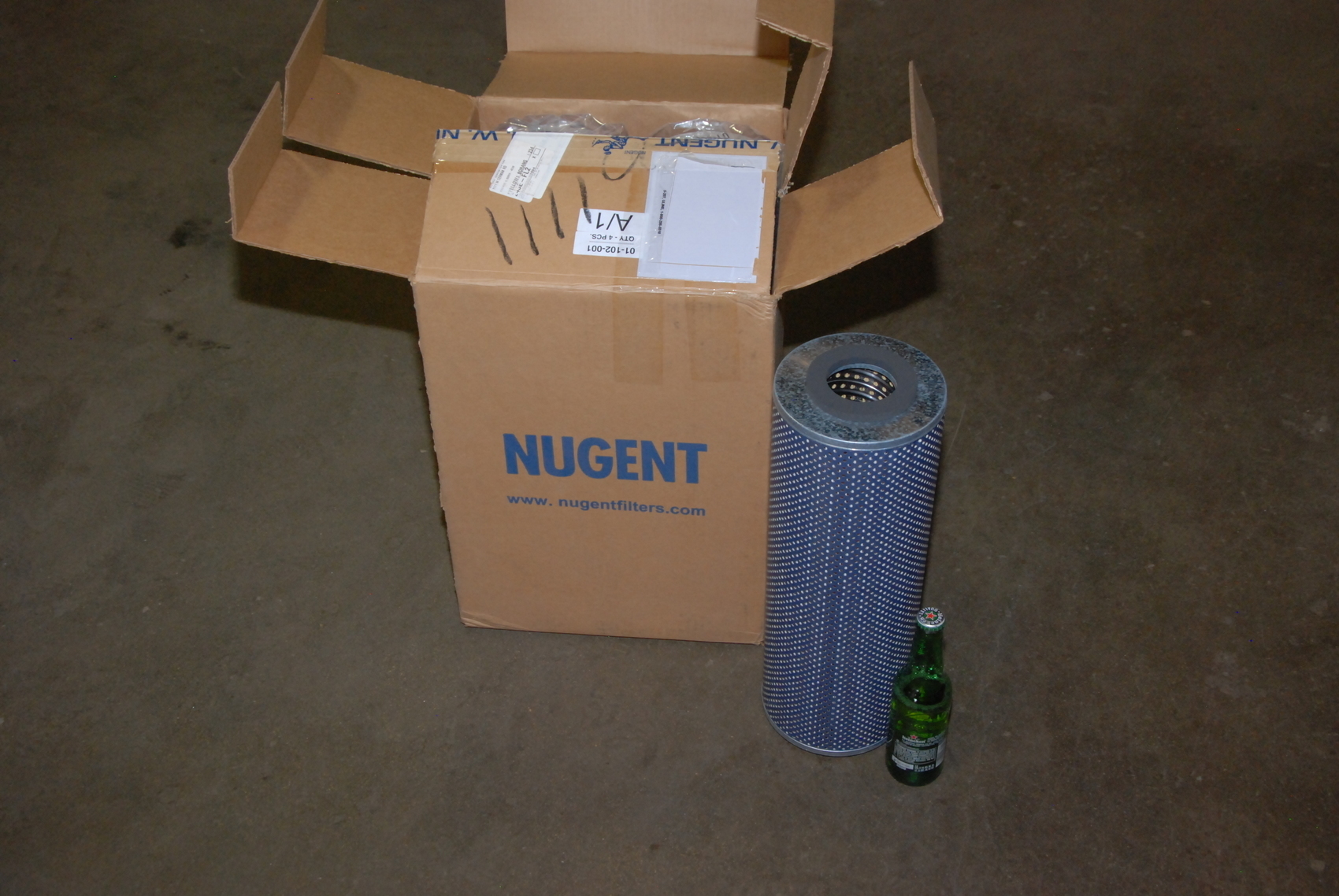 NEW lot of 4 Nugent 01-102-001 Filter Element