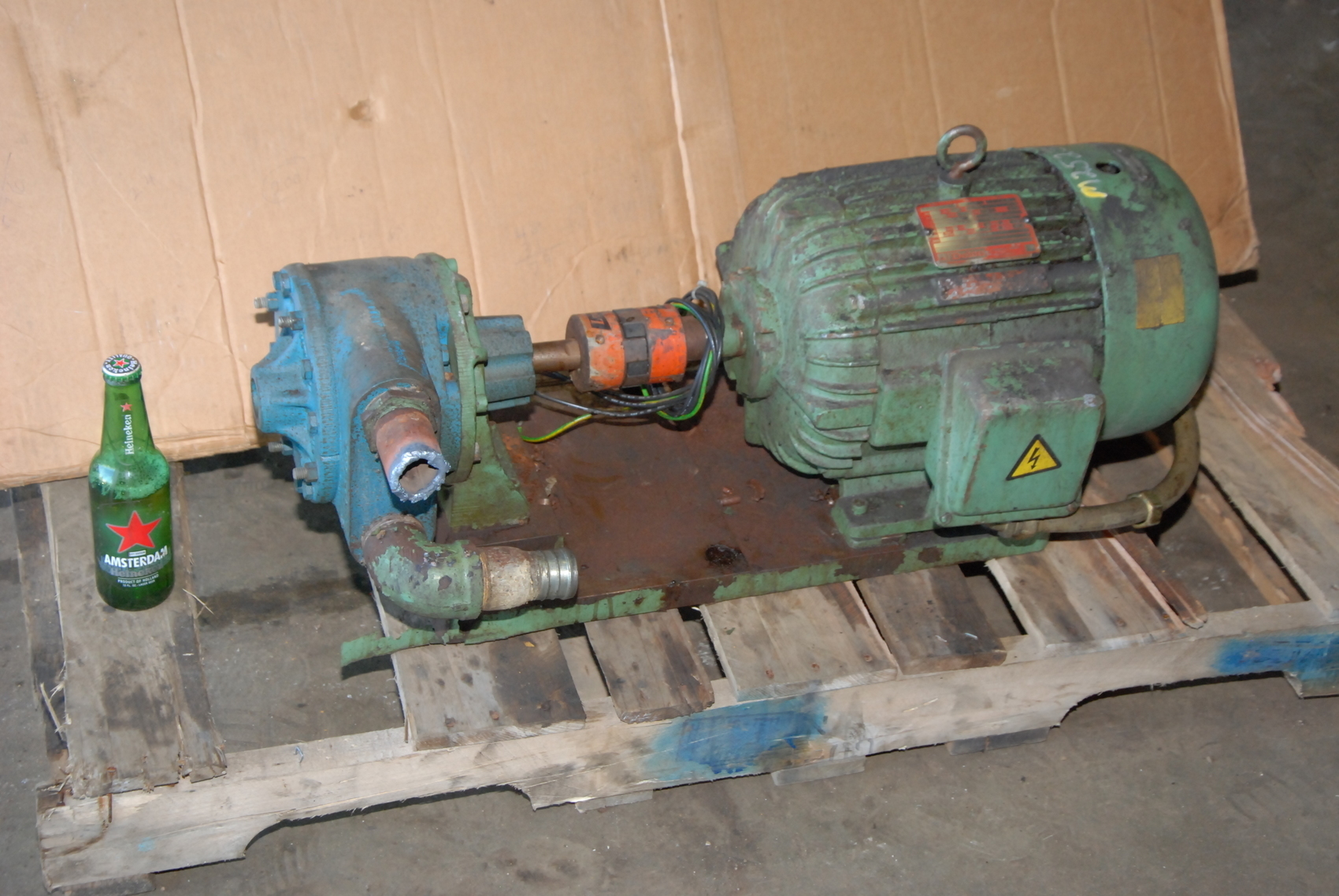 Tuthill Pump 502B-CC Pump with Delco 3HP Electric Motor
