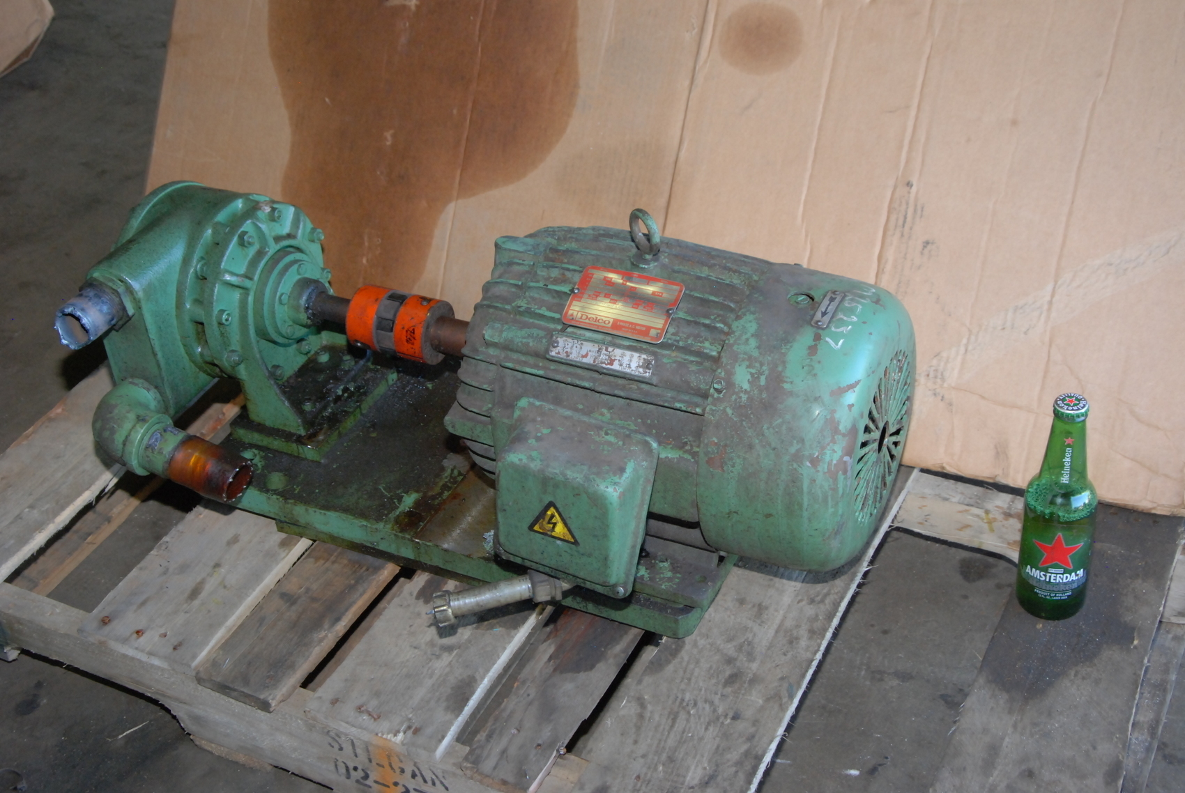 Tuthill Pump 501B-CC Pump with Delco 3HP Electric Motor