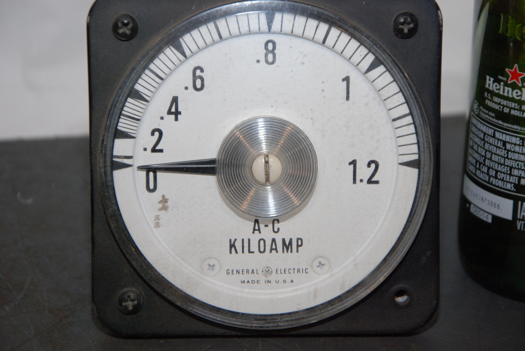 NEW General Electric A-C Ammeter;50-105141;C.T ratio 240:1