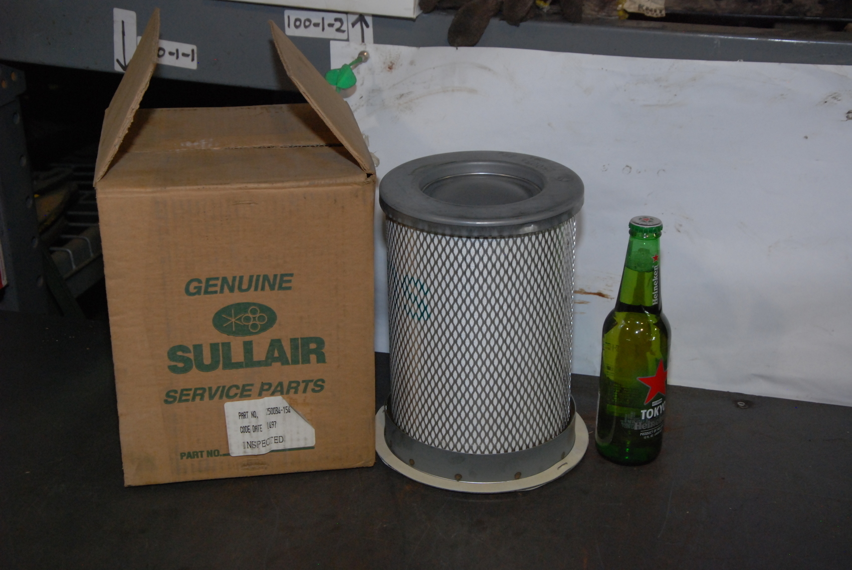 NEW Sullair 250034 154 Filter element