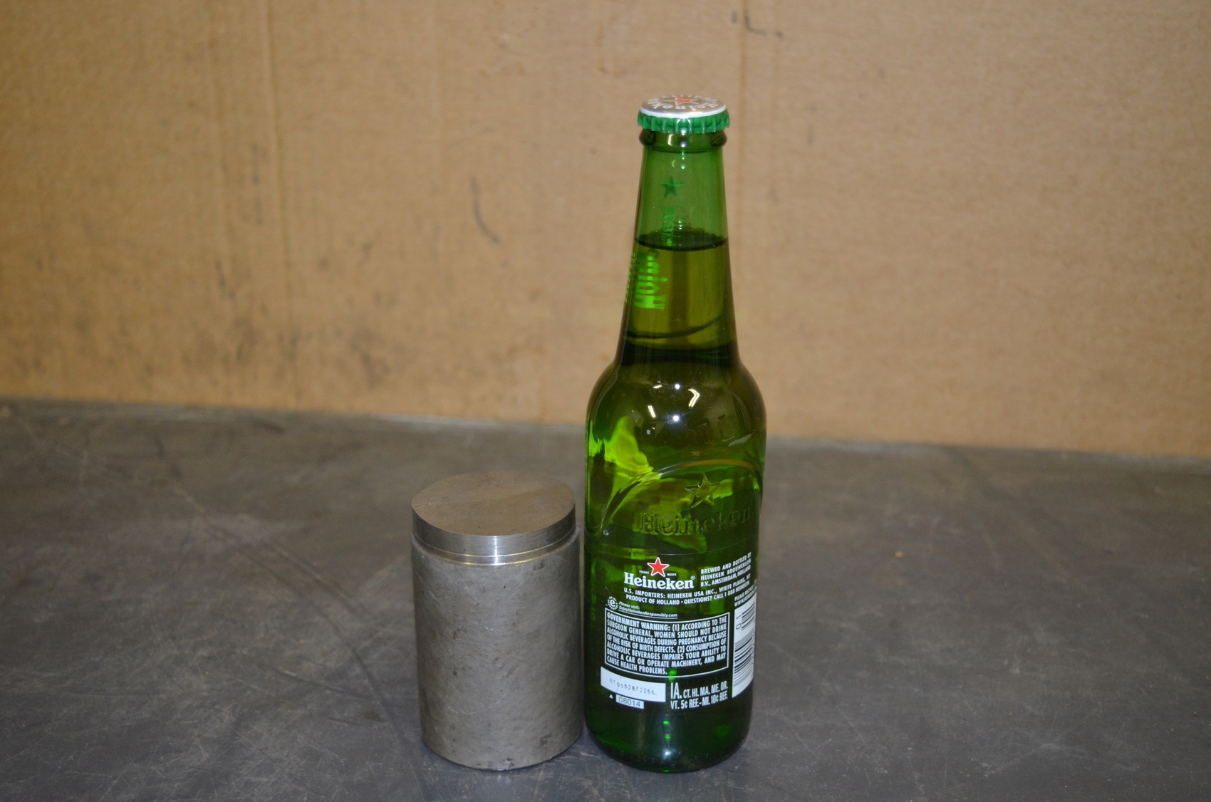 ANVILOY 1150 Tungsten High Temp round Alloy bar;2-9/32x3-1/2";8.8lbs