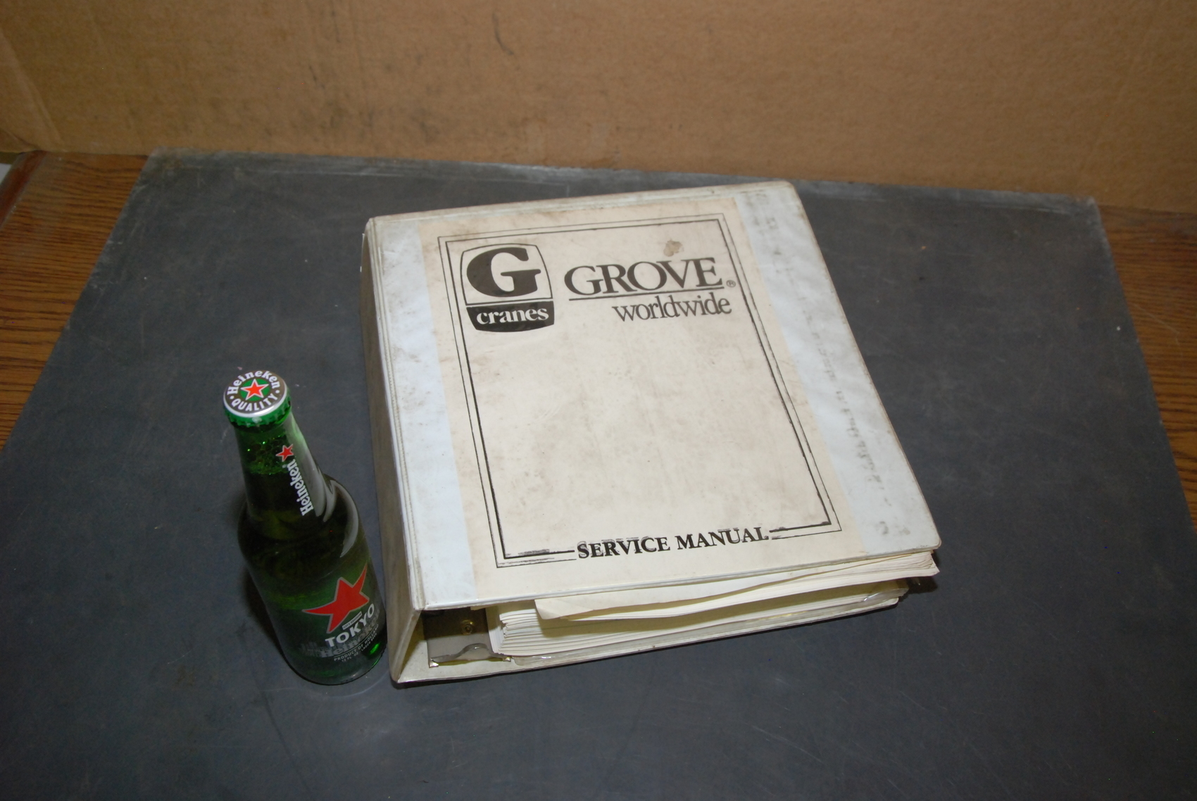 GROVE RT745/760 Crane maintenance manual with electric schematic nopl