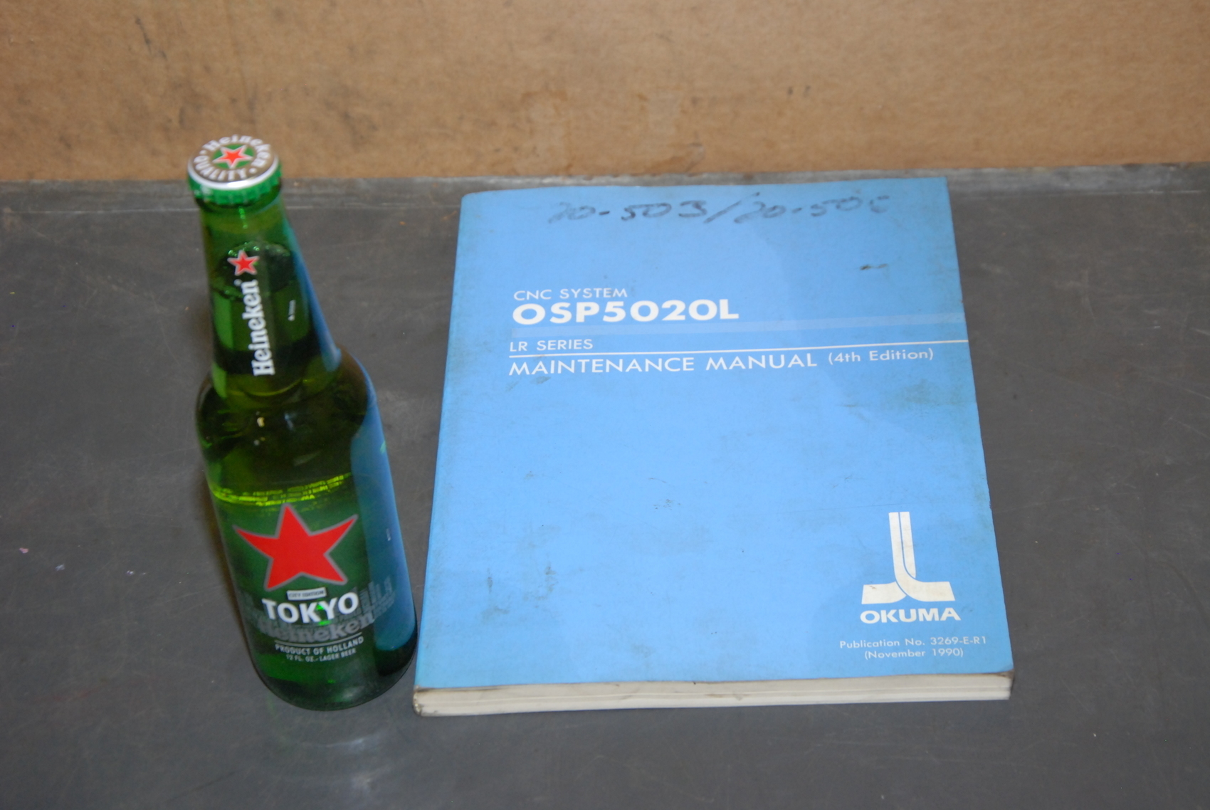 Okuma CNC Syst.OSP5020L LR series lathe Maintenance Manual;4th ed.