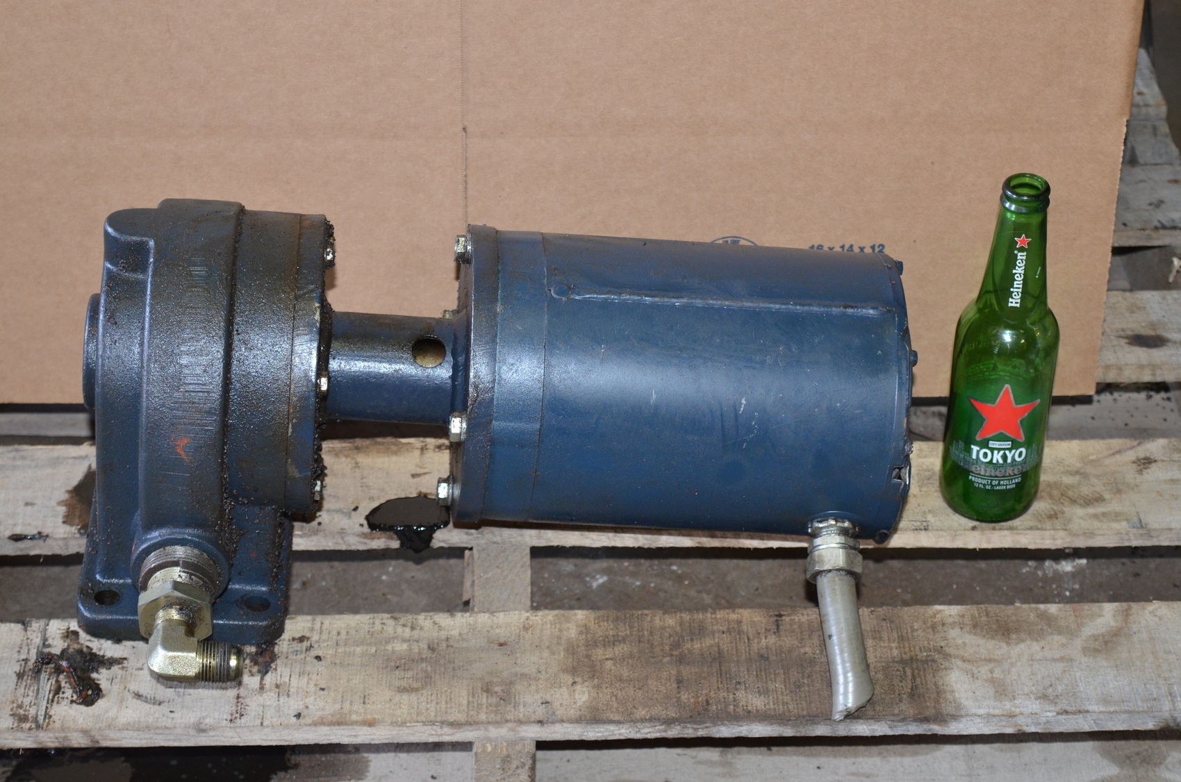 Graymills 1VB56T17T5527A Electric Coolant Pump;1/4HP;3PH;