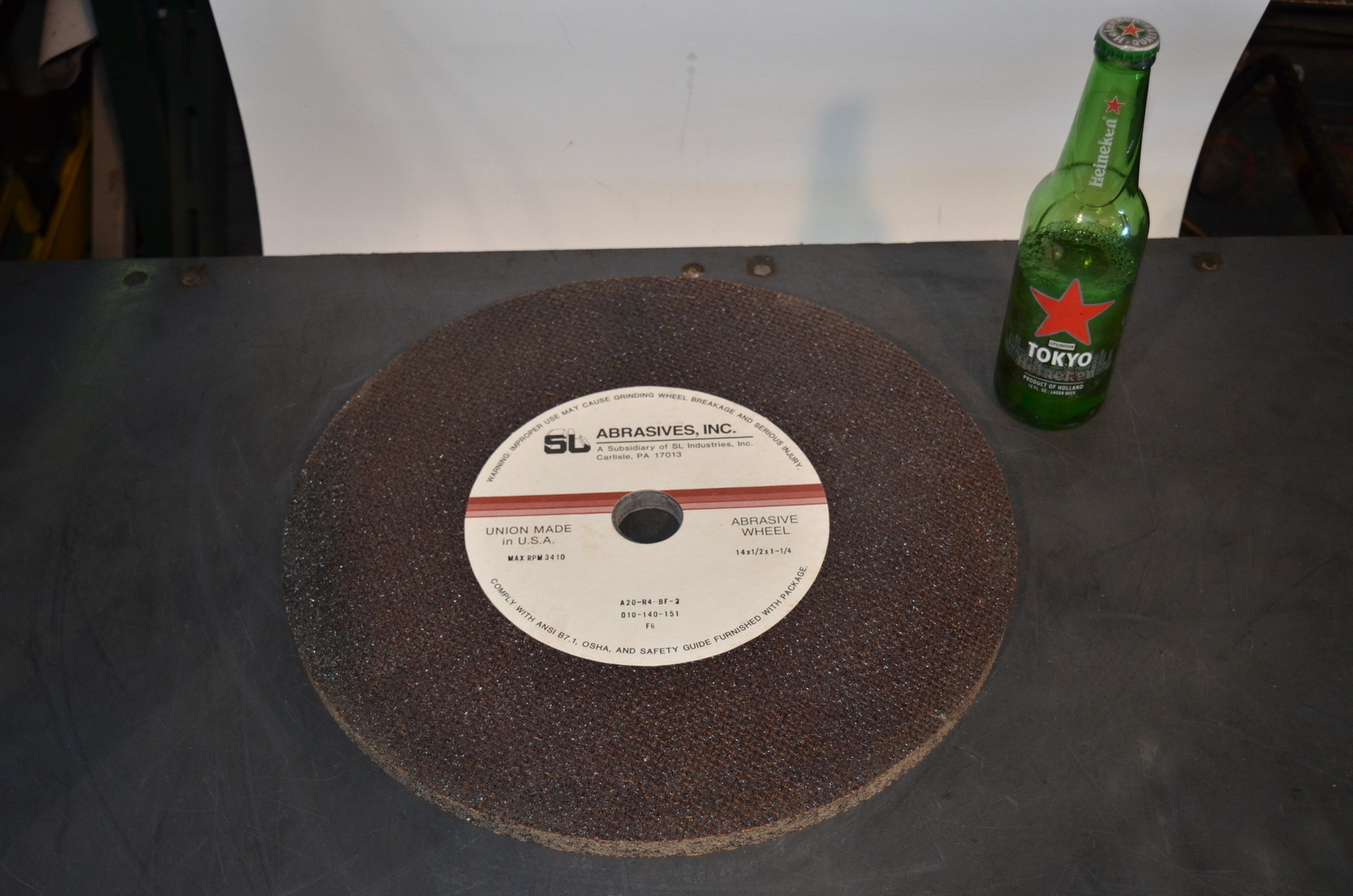 NEW Abrasives 14x1/2x1-1/4"Grinding Wheel;A20-R4-BF-2