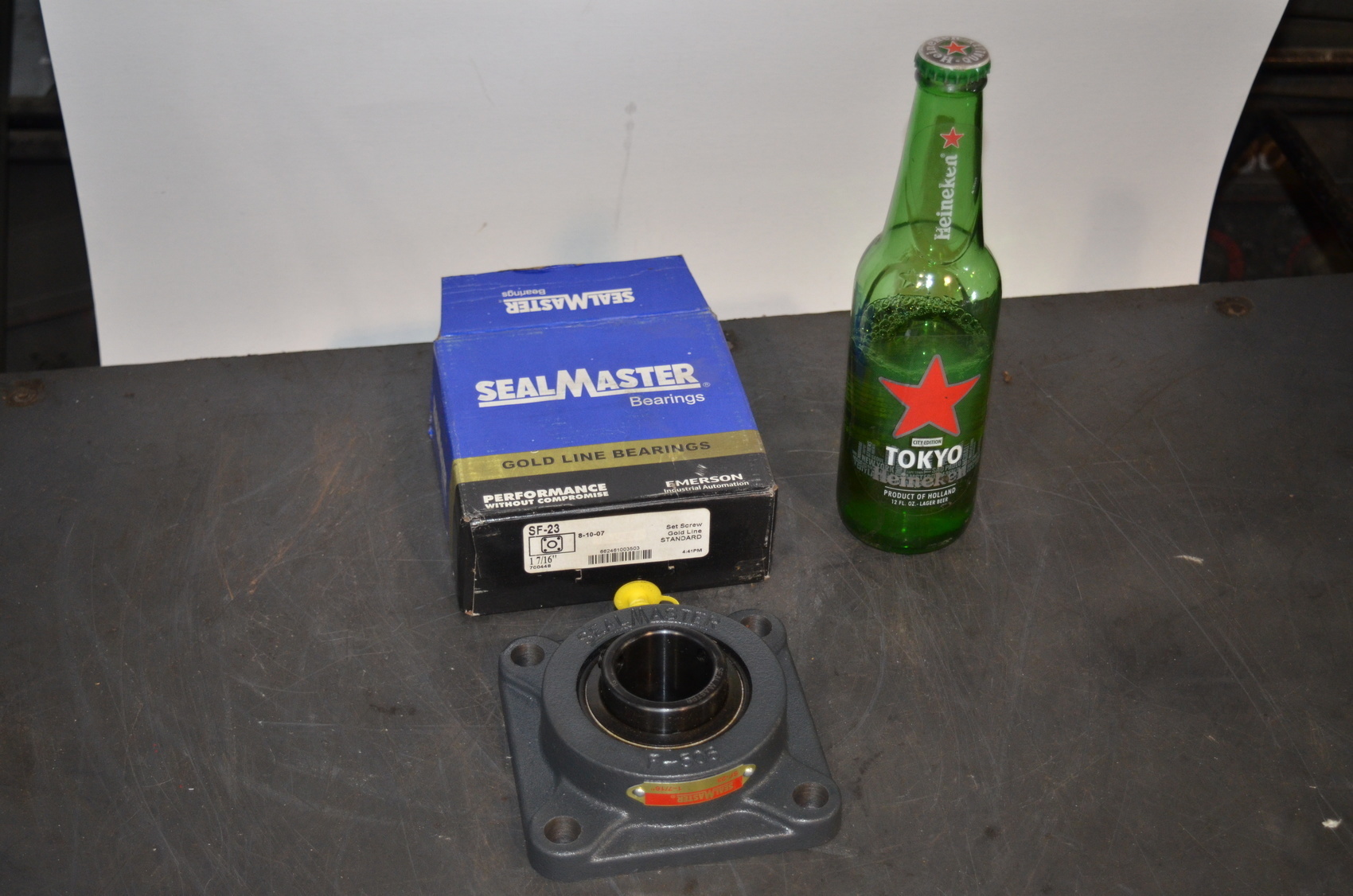 NEW Sealmaster SF-23 Standard Duty Flange Unit,1-7/16"Bore
