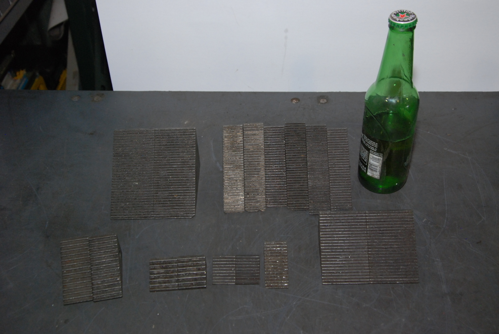 Lot of 17 Machinist Set Up Stepped Block Angle plate milling t slot