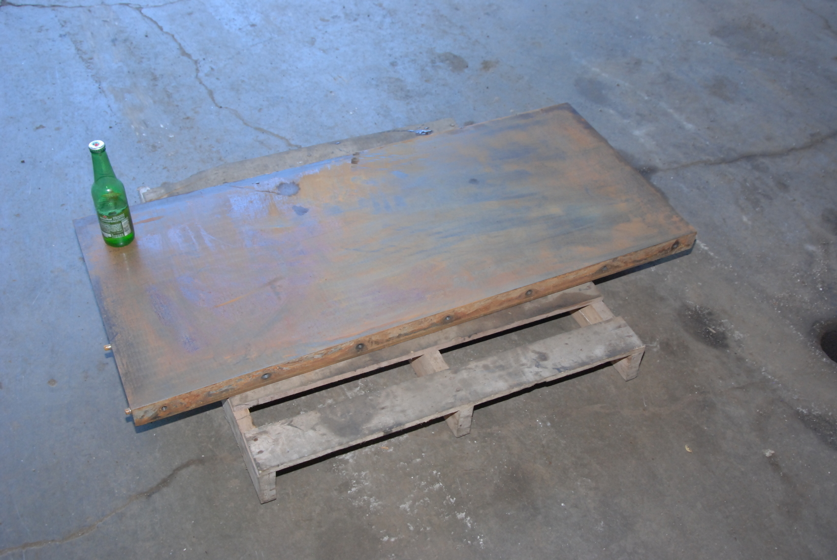 Nice Cast iron Surface plate 46x20";140 lbs