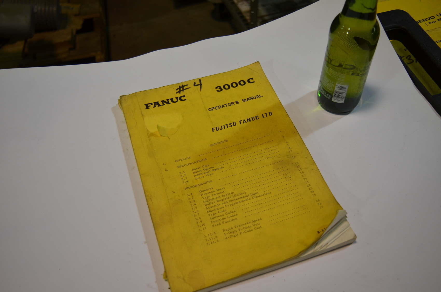 FANUC 3000C Operator's Manual,B-51520E