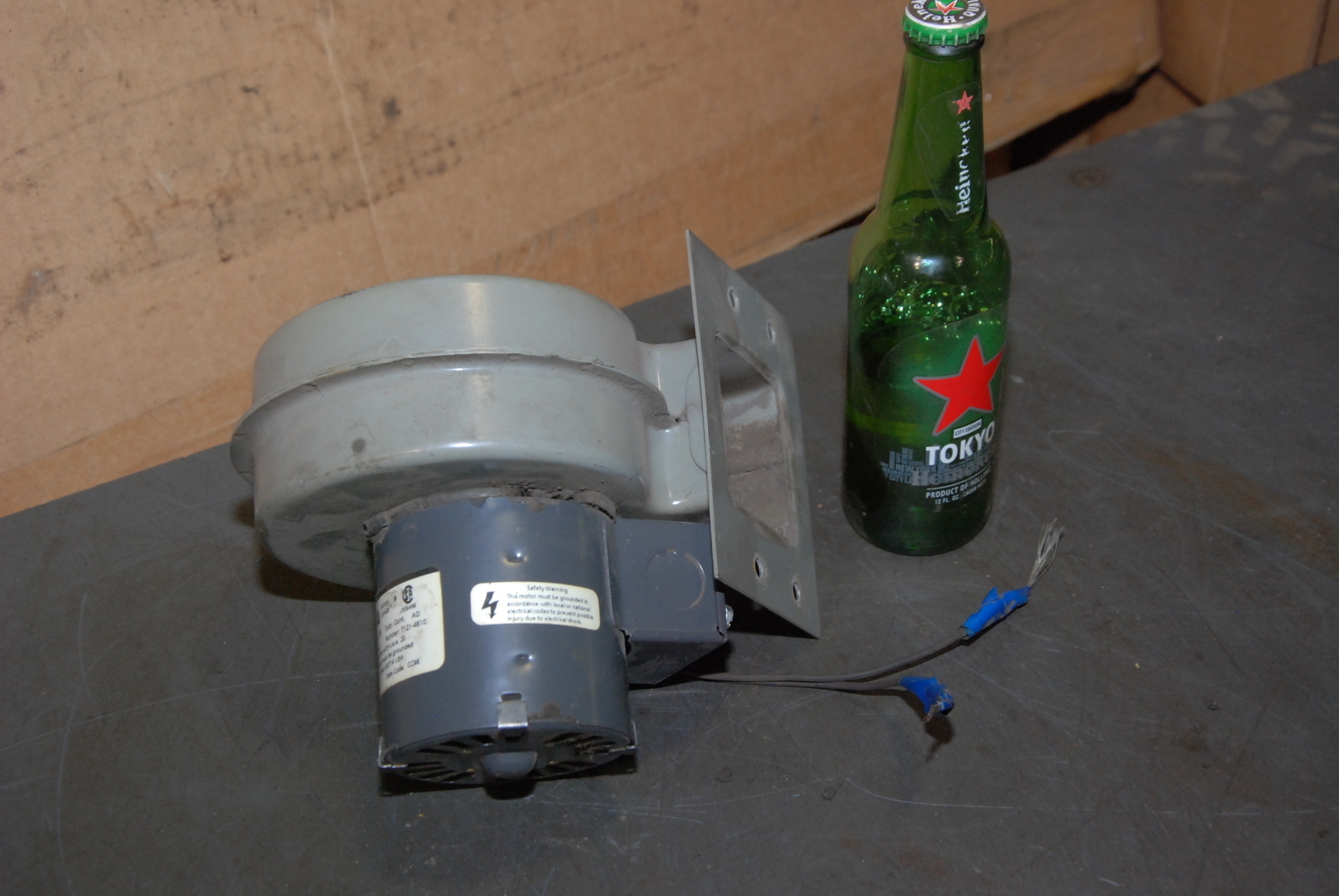 Dayton 1/30 HP Single phase Blower;230V;3000RPM for coal forge