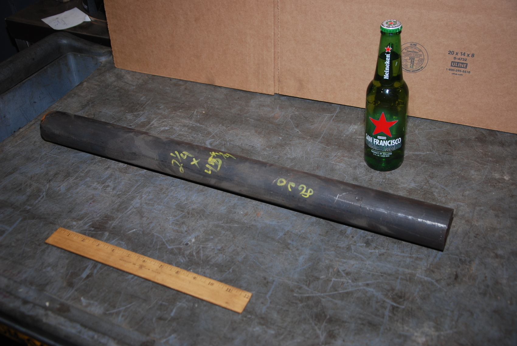 8620;Round Steel Bar For Press Blacksmith Anvil;26 lbs.D 2-1/8xH 26