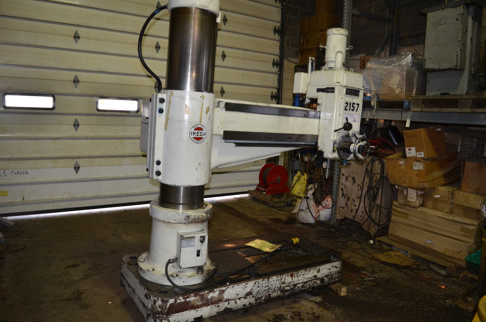 IKEDA RM1175 Radial Arm Drill Press Drilling Machine, Made in 1996
