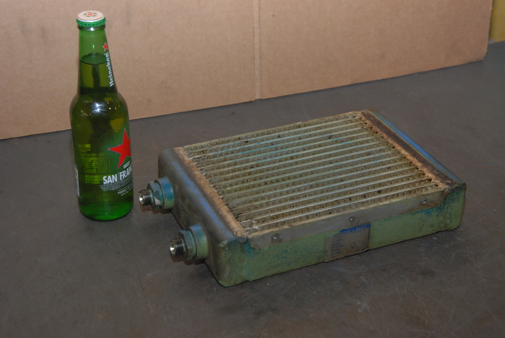LAENGERER and REICH Radiator Oil Cooler;1025675;11x7-1/2x2-1/4"