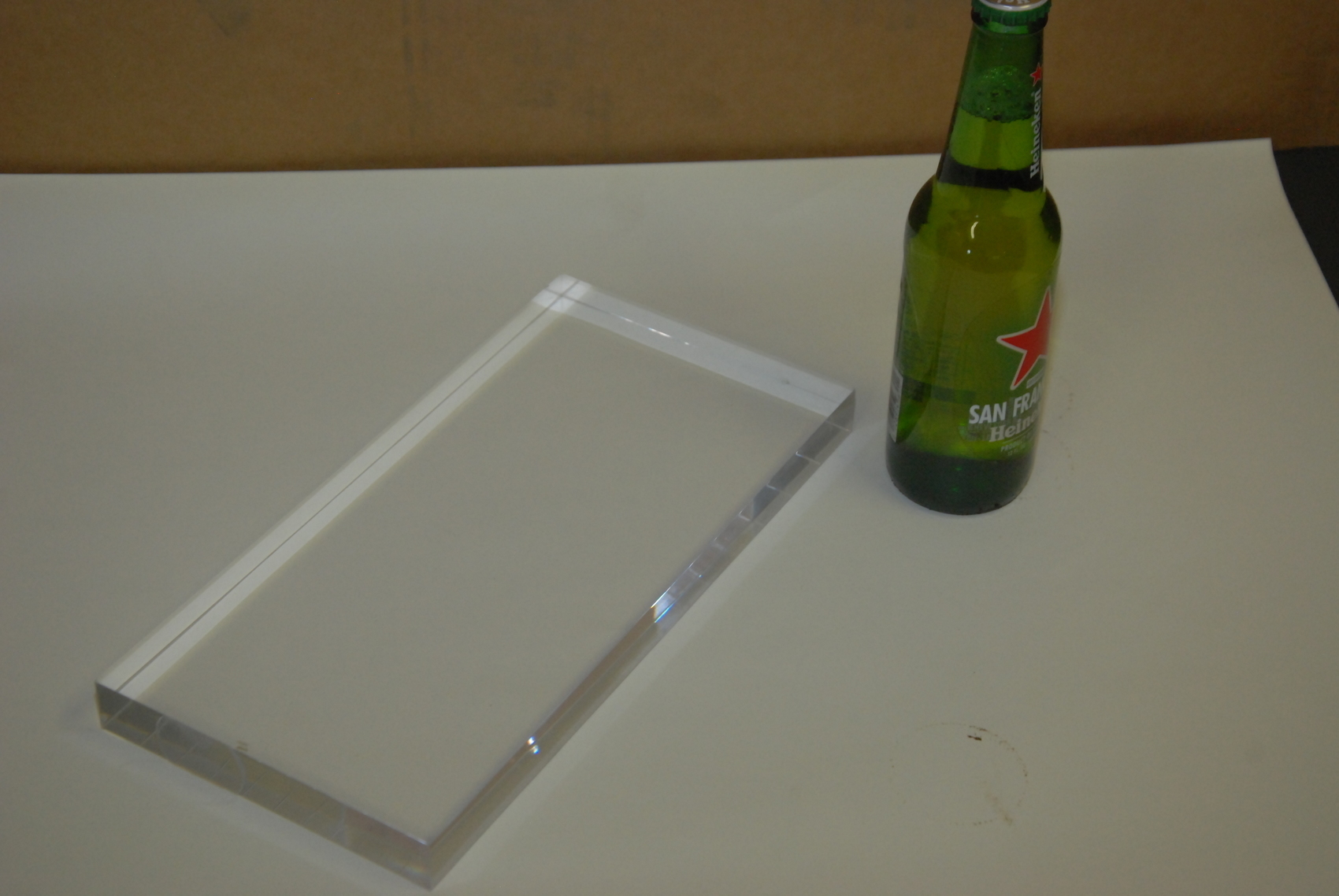 Plastic Scintillation Material;1113/16x525/32x15/16 acrylic block