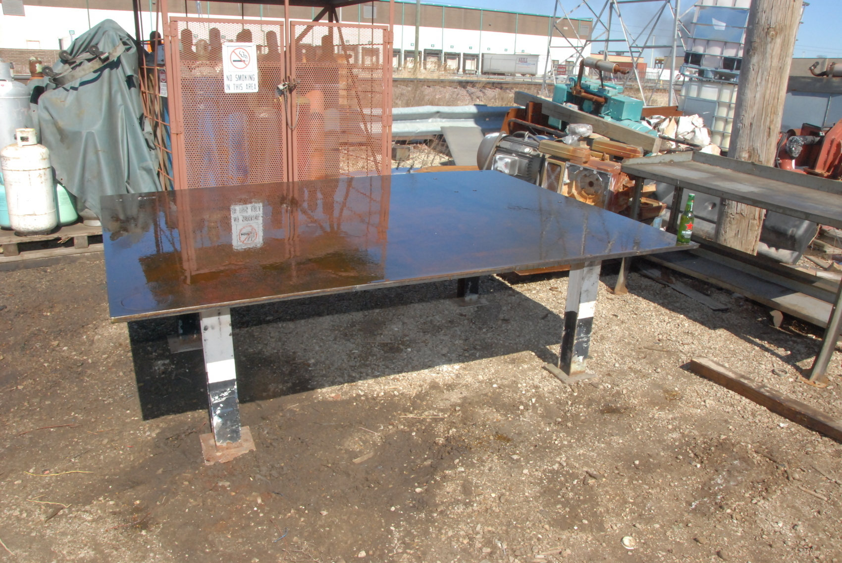 Huge 70 x 96 x 30"Heavy Duty Welding table,3/4"thickness