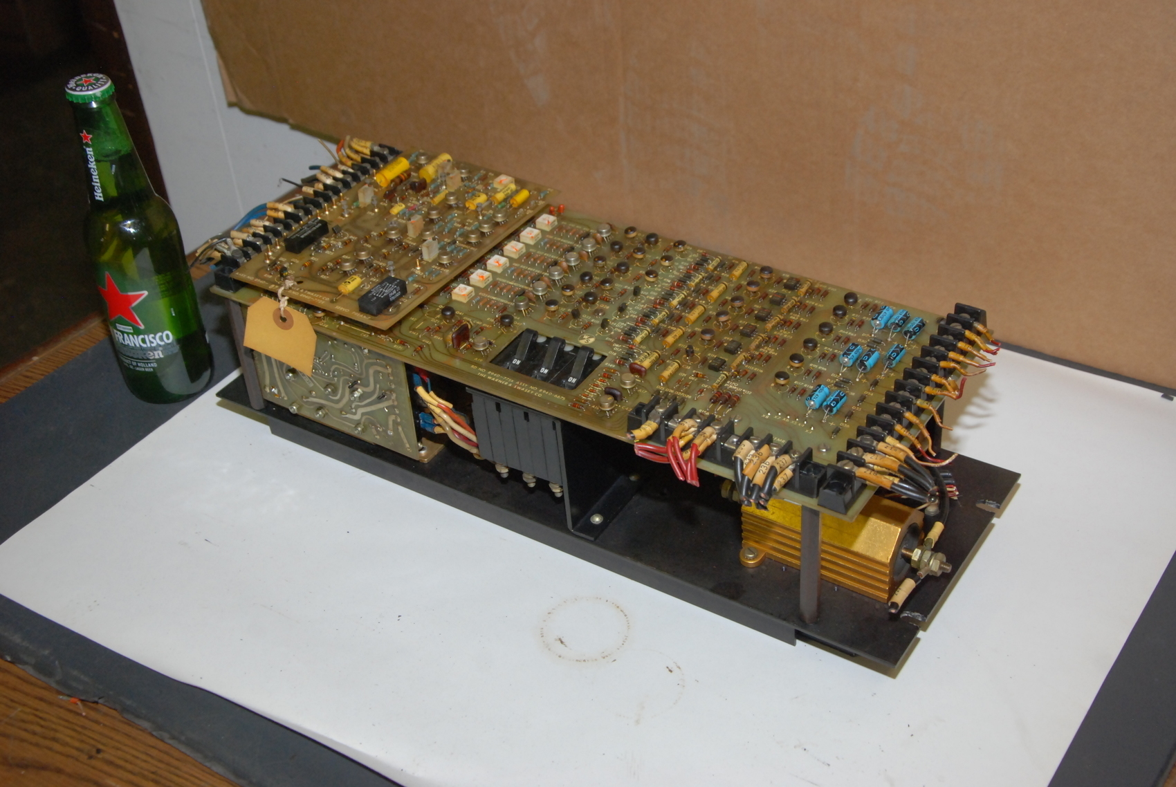 Warner and Swasey 5351 servo Drive;Top board 8940-775K