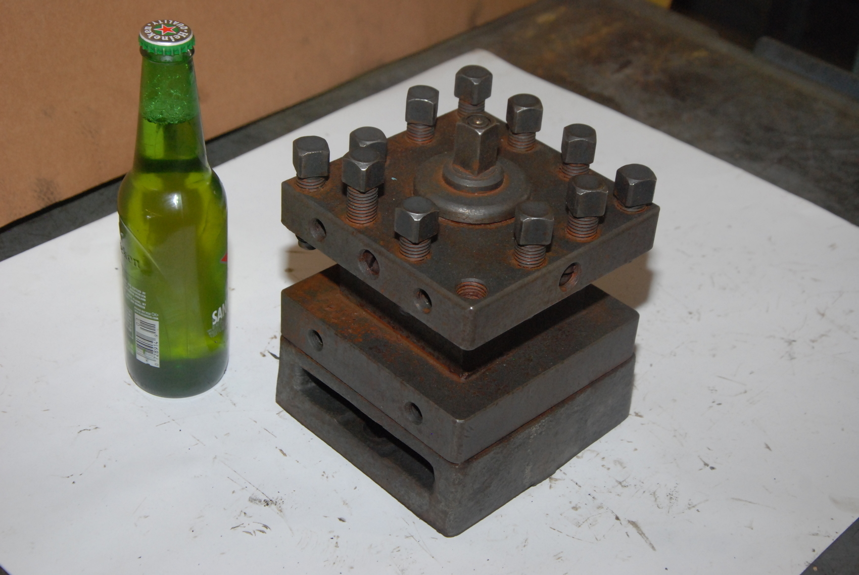 Four-position Lathe tool post tool holder;tool height cap.2-1/4"