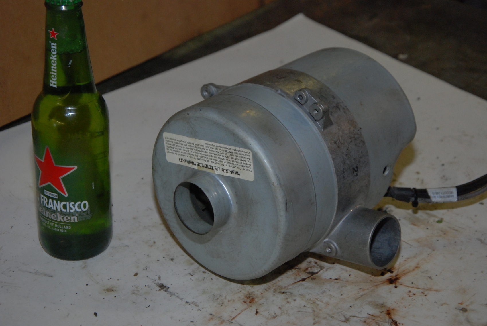 Ametek 117641-51 Blower;240V;50/60Hz;