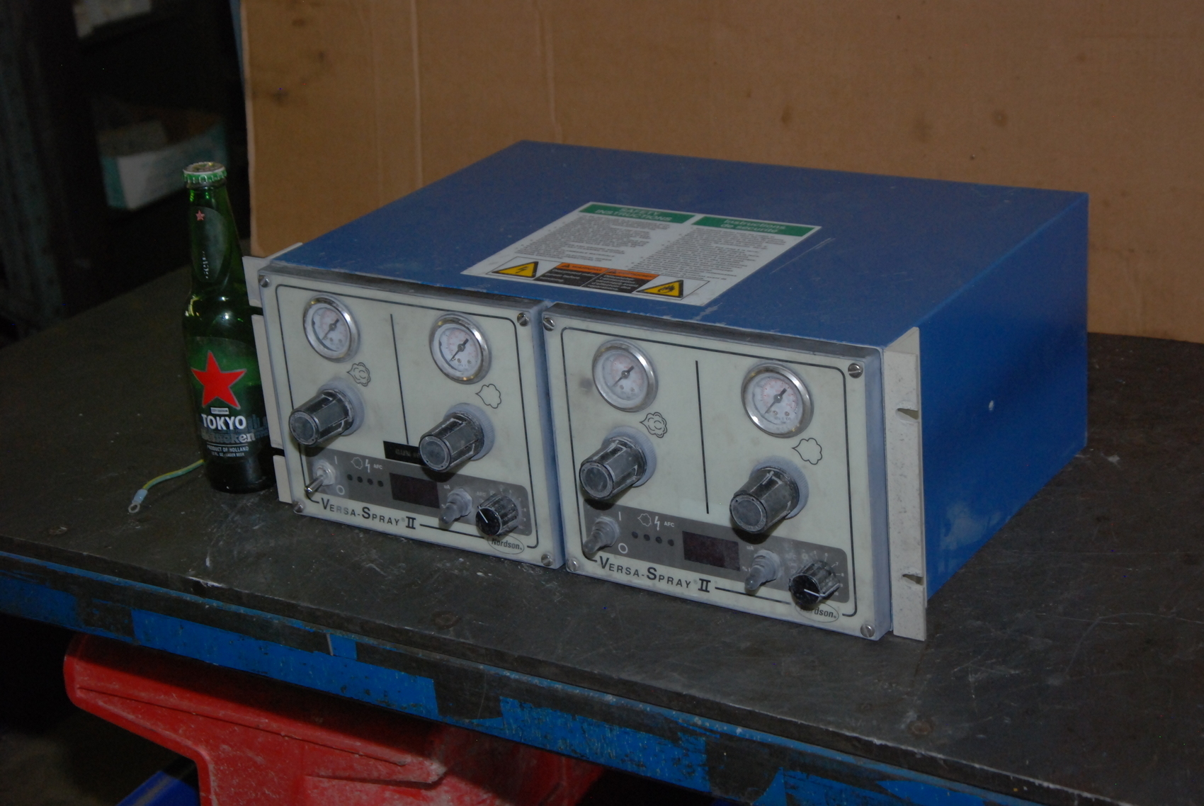 Nordson Versa-Spray II Powder Coating Gun Controller;173091B both