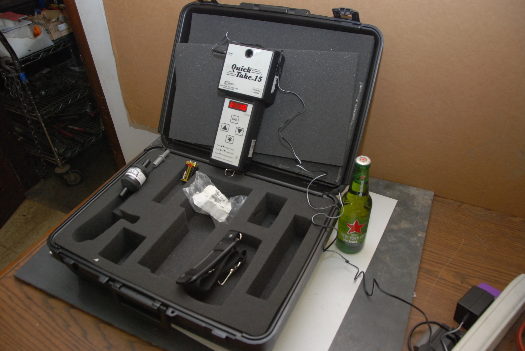 SKC QuickTake 15 air sampling pump w/case