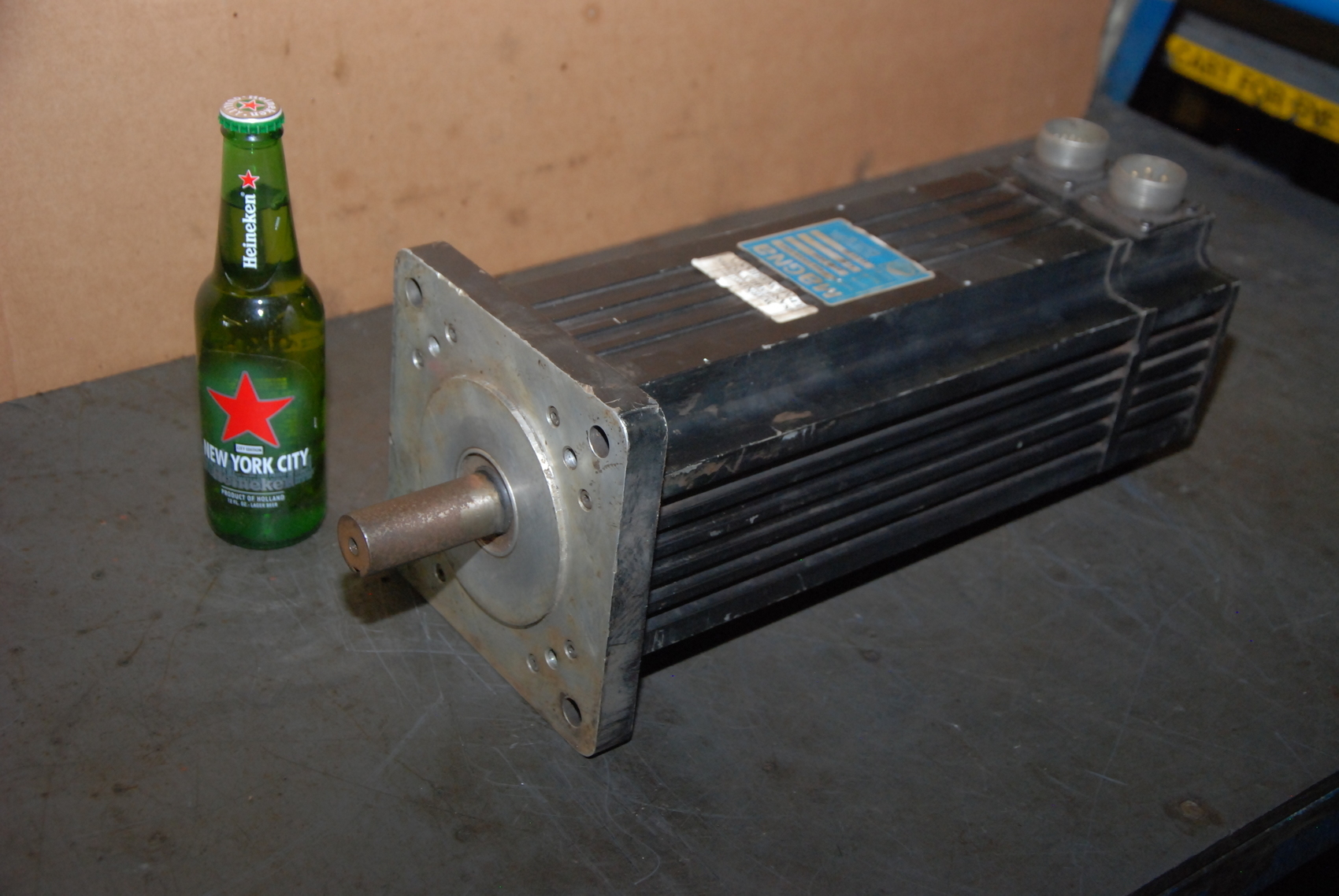 Gettys M464GASB0201 Permanent AC Servo Brake Motor